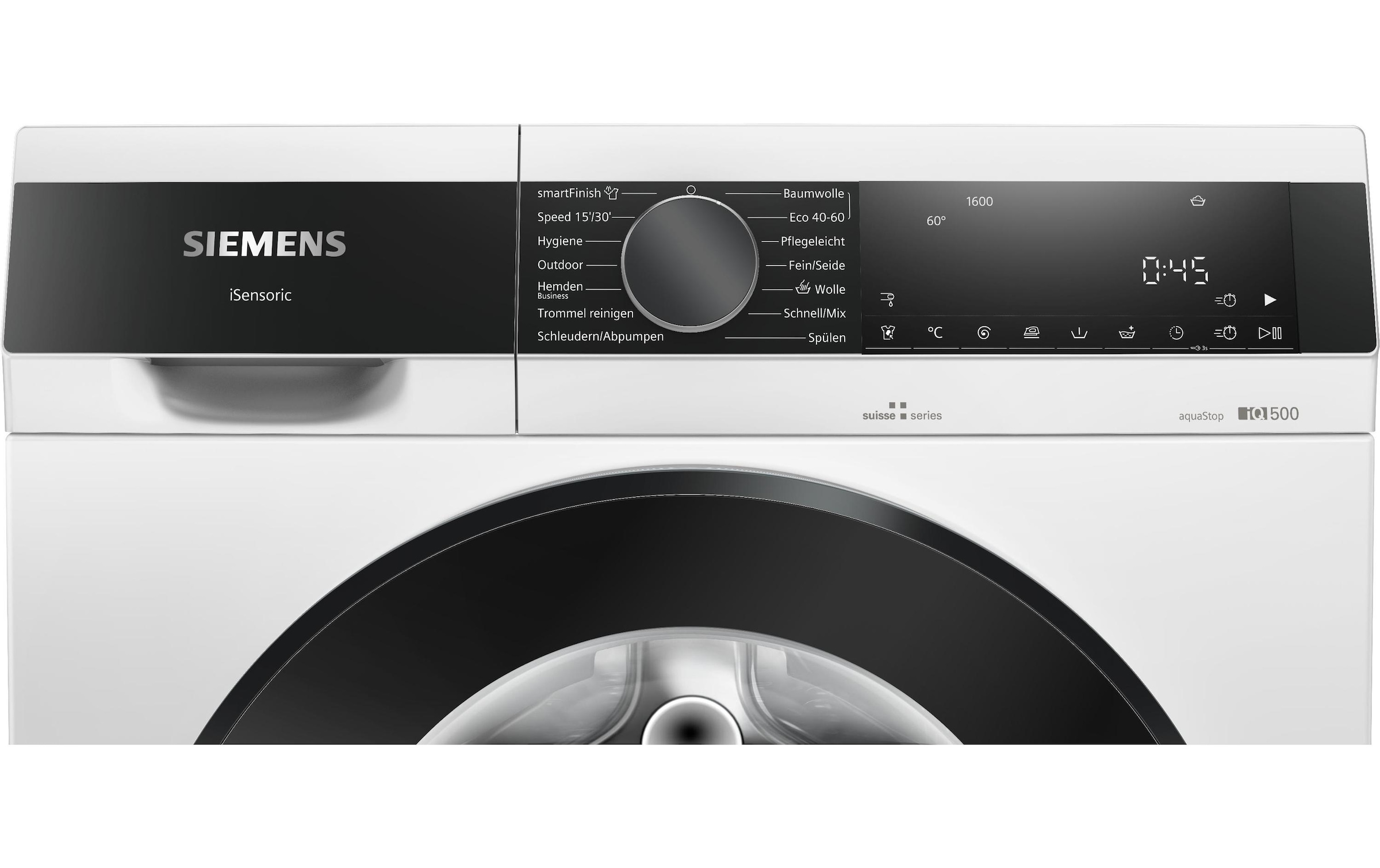 SIEMENS Waschmaschine »iQ500 WG56G2Z4CH« 1600 U/min