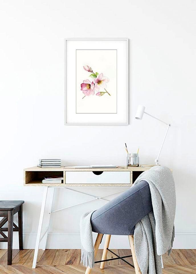 Komar Bild »Magnolia Breathe« Blumen 1 Stk. tlg. Wandbild zur Dekoration - ohne Rahmen