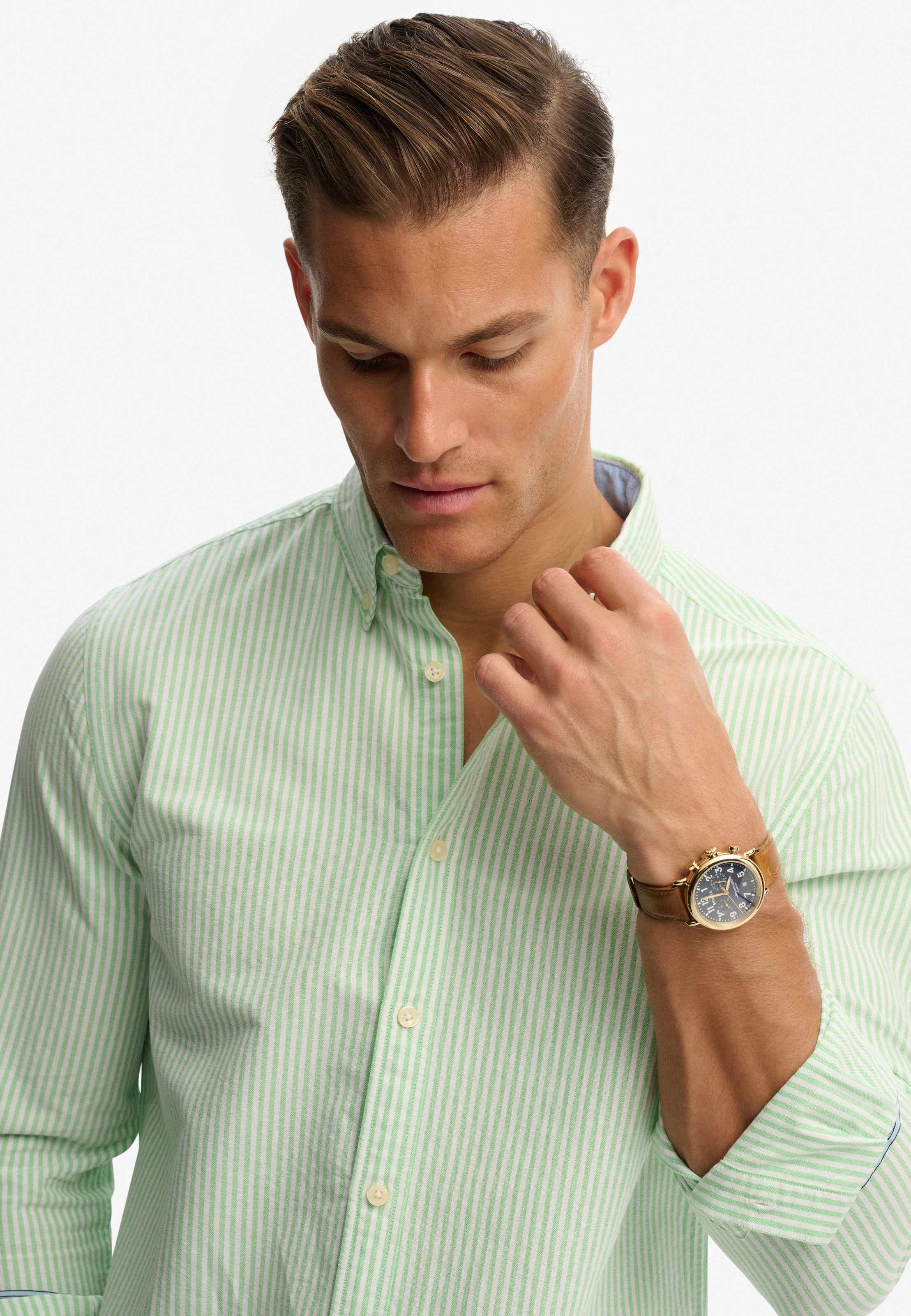 Superdry Langarmhemd »PREPPY OXFORD L/S SHIRT« Baumwolle, regular fit