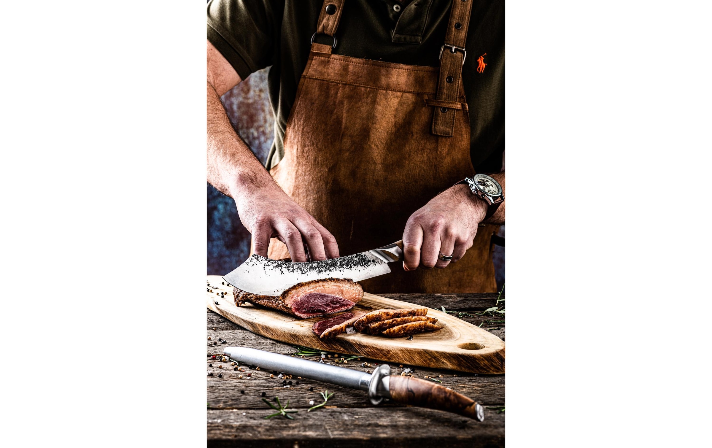   Couteau à viande »Forged Katai Metzgermesser 25 cm«