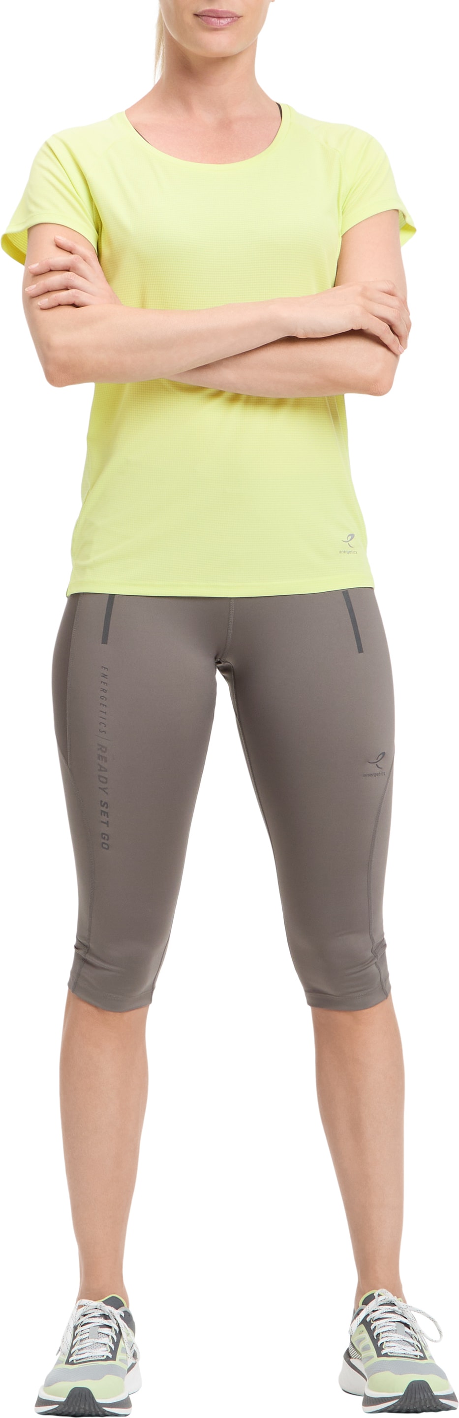 Energetics Laufshirt »DA.-T-SHIRT STEFANIE SHORT SLEEVE W« atmungsaktives Laufshirt, Kurzarm, mit Rundhalsausschnitt, Loose Fit