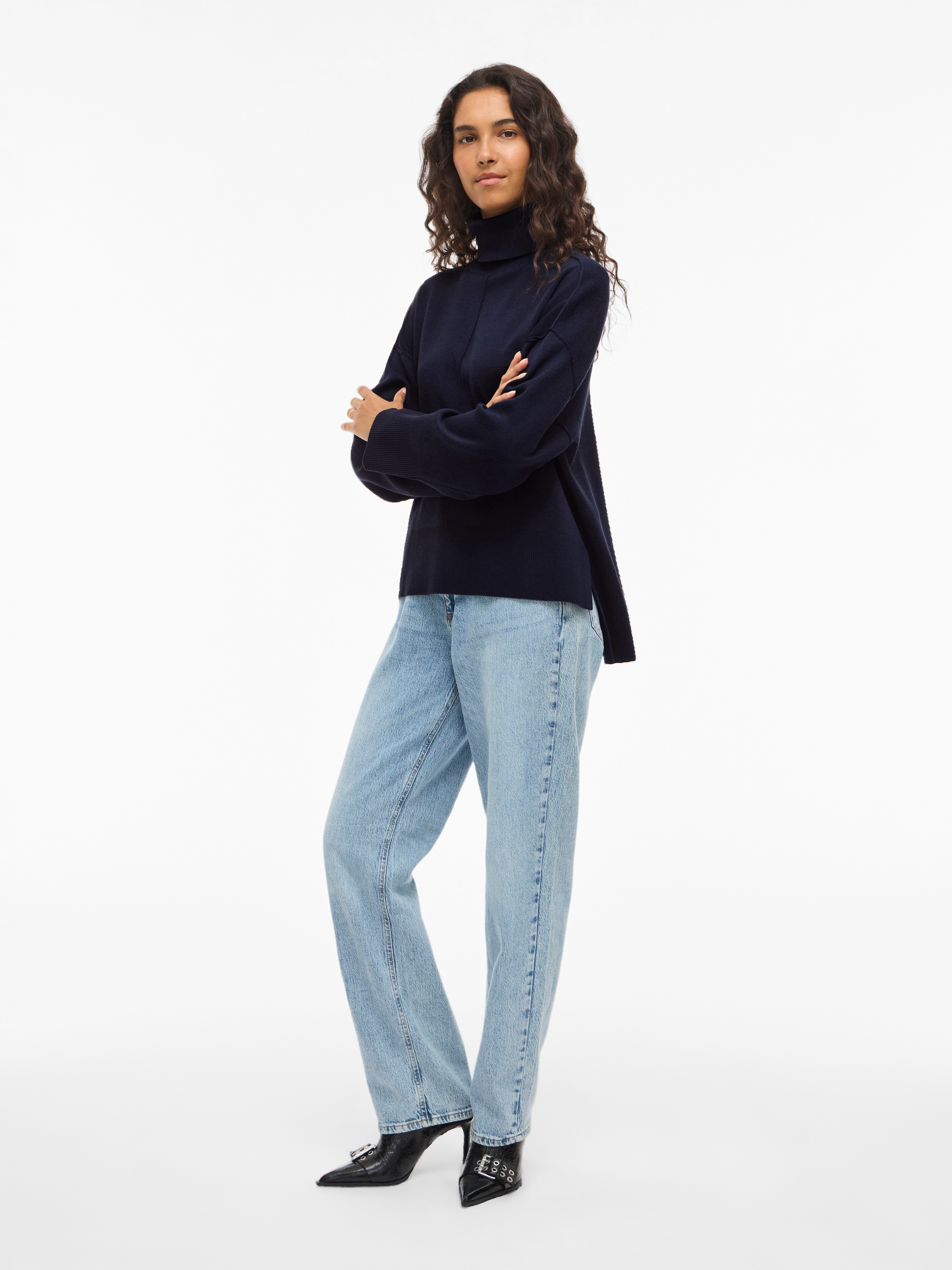 Vila Pull à col roulé »VIOSTRIA ROLLNECK L/S KNIT TOP-NOOS«