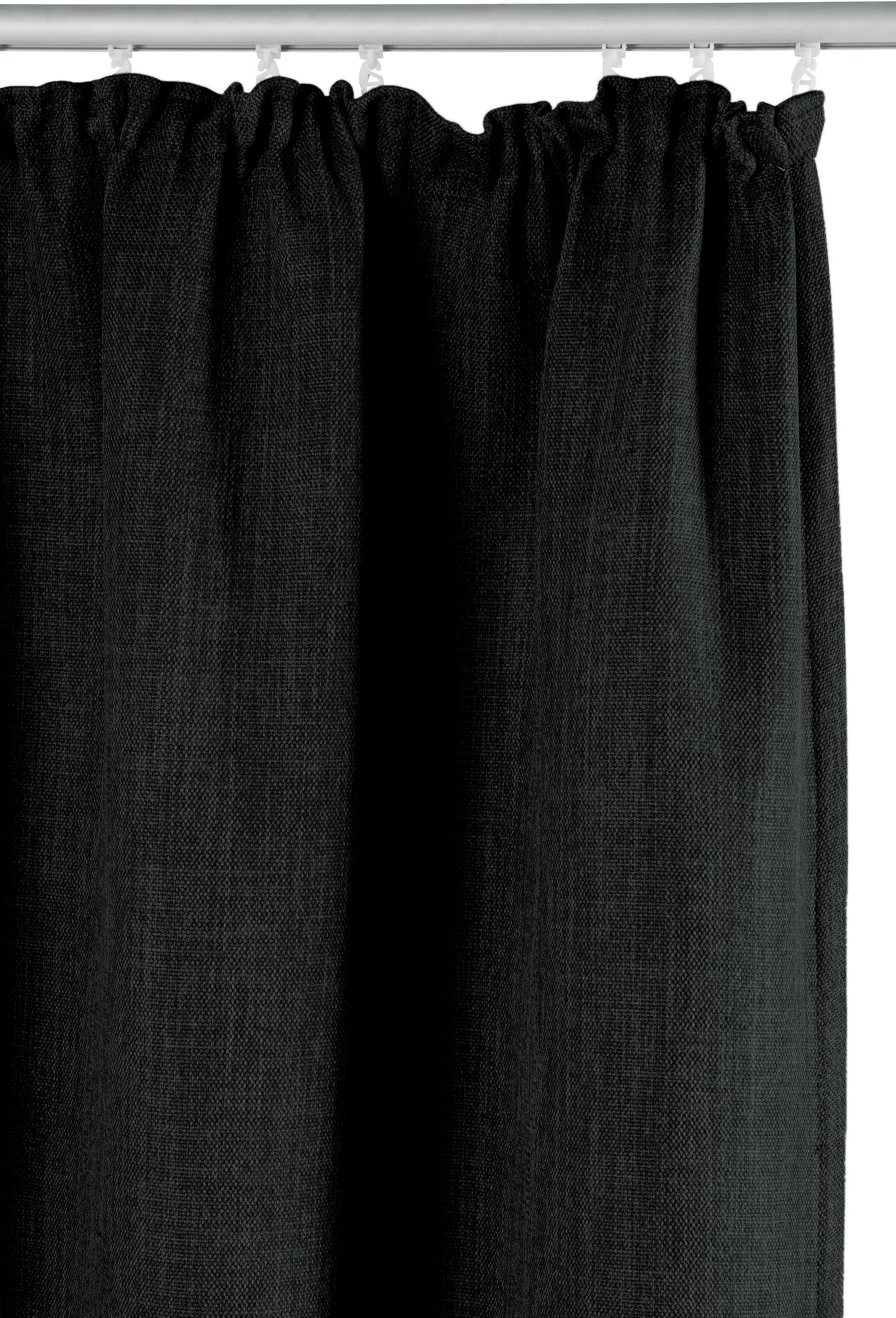 Bruno Banani Verdunkelungsvorhang »Bela« Kräuselband 1 Stk. tlg. blickdicht, meliert, verschiedene Grössen,
