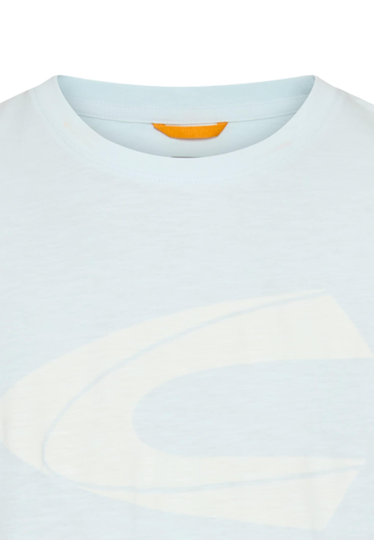 camel active Shirt à col rond t-shirt d'été avec impression frontale