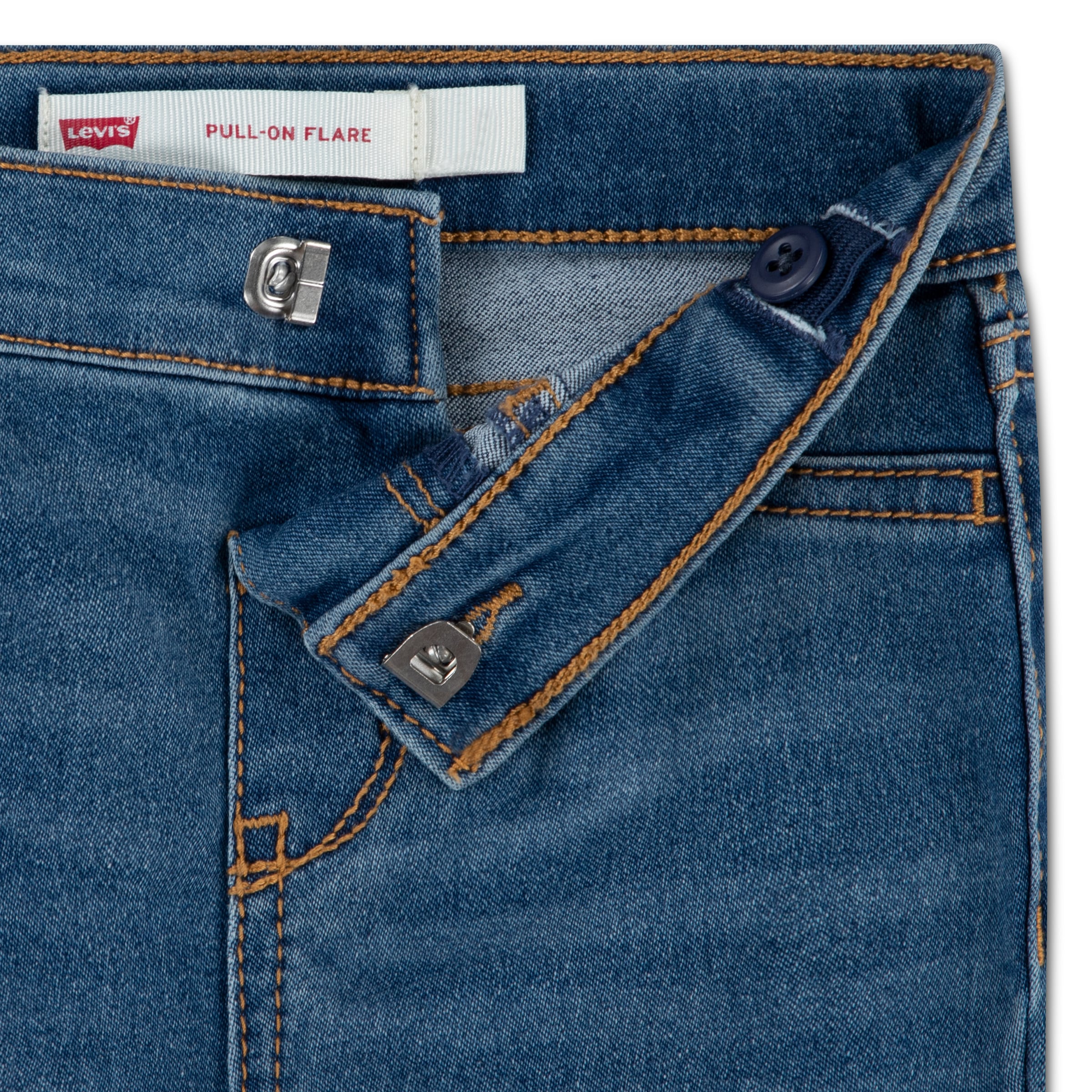 Levi's® Kids Jeans à enfiler »LVG PULL ON FLARE« avec jambe évasée, stretch - pour filles