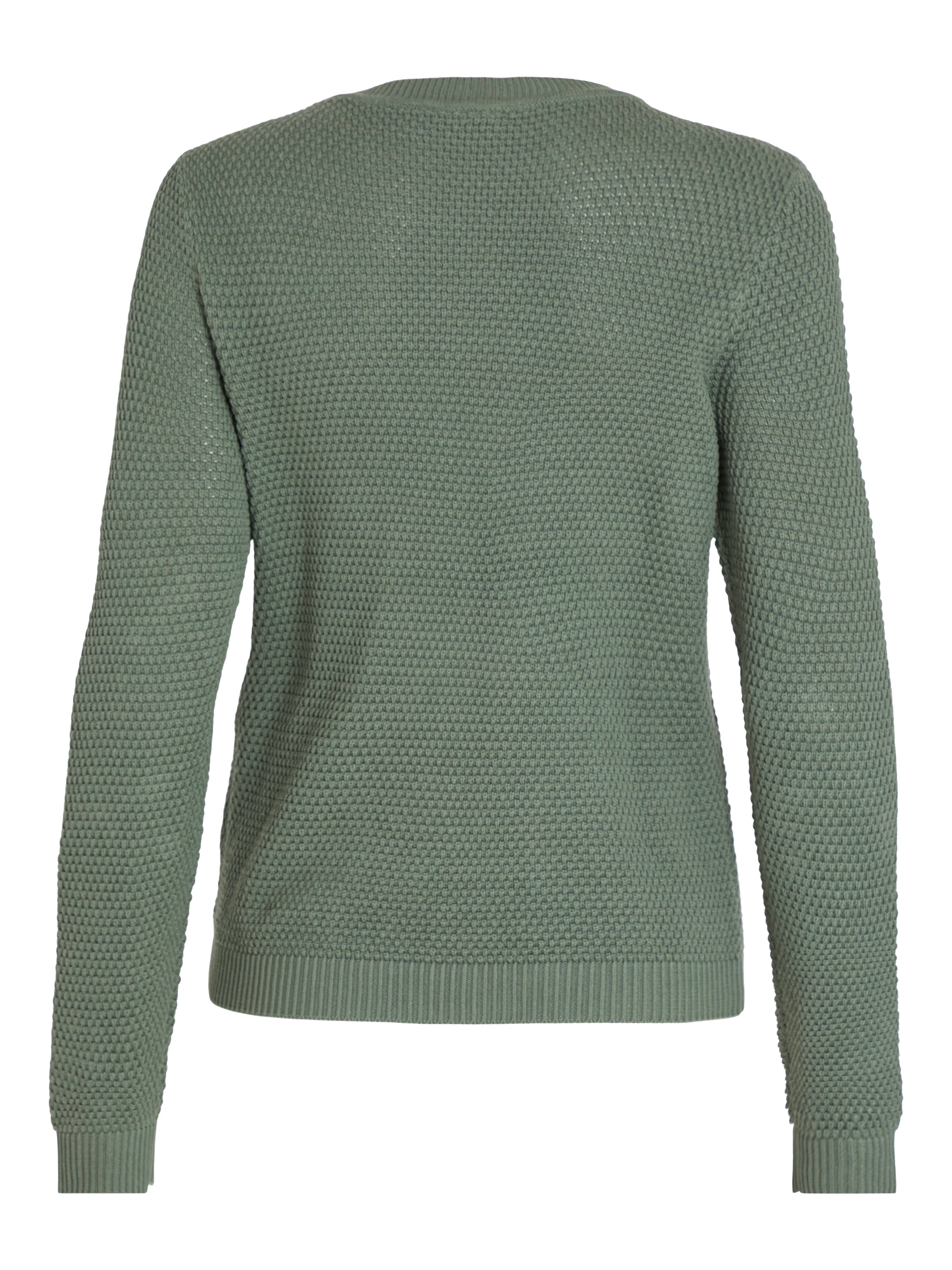 Vila Pull à col rond »VIDALO O-NECK L/S KNIT TOP- NOOS« Baumwolle, regular fit