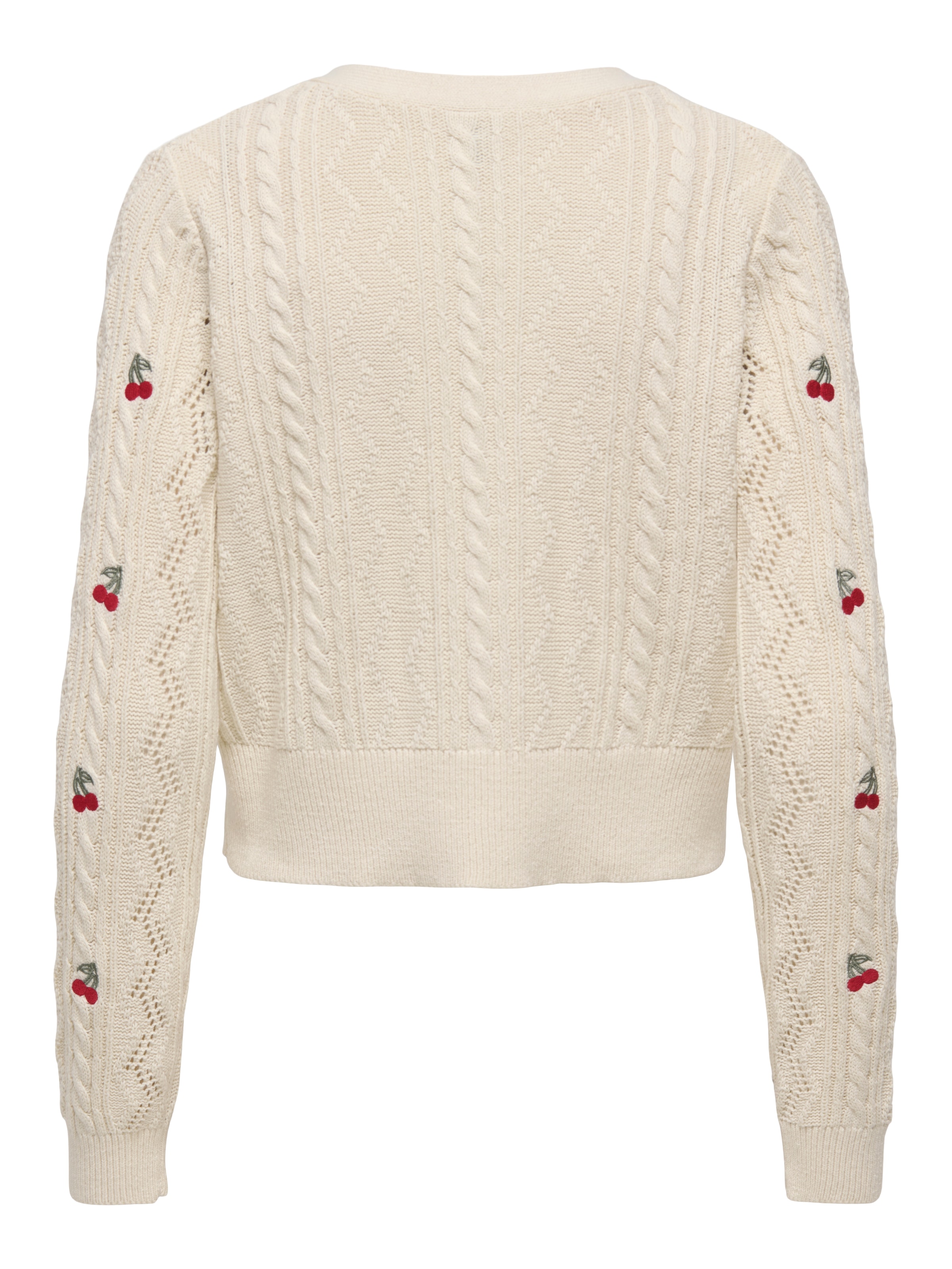 ONLY Veste en tricot »ONLBIRTIE LS EMB V-NECK CARDIGAN KNT« mit Stickerei