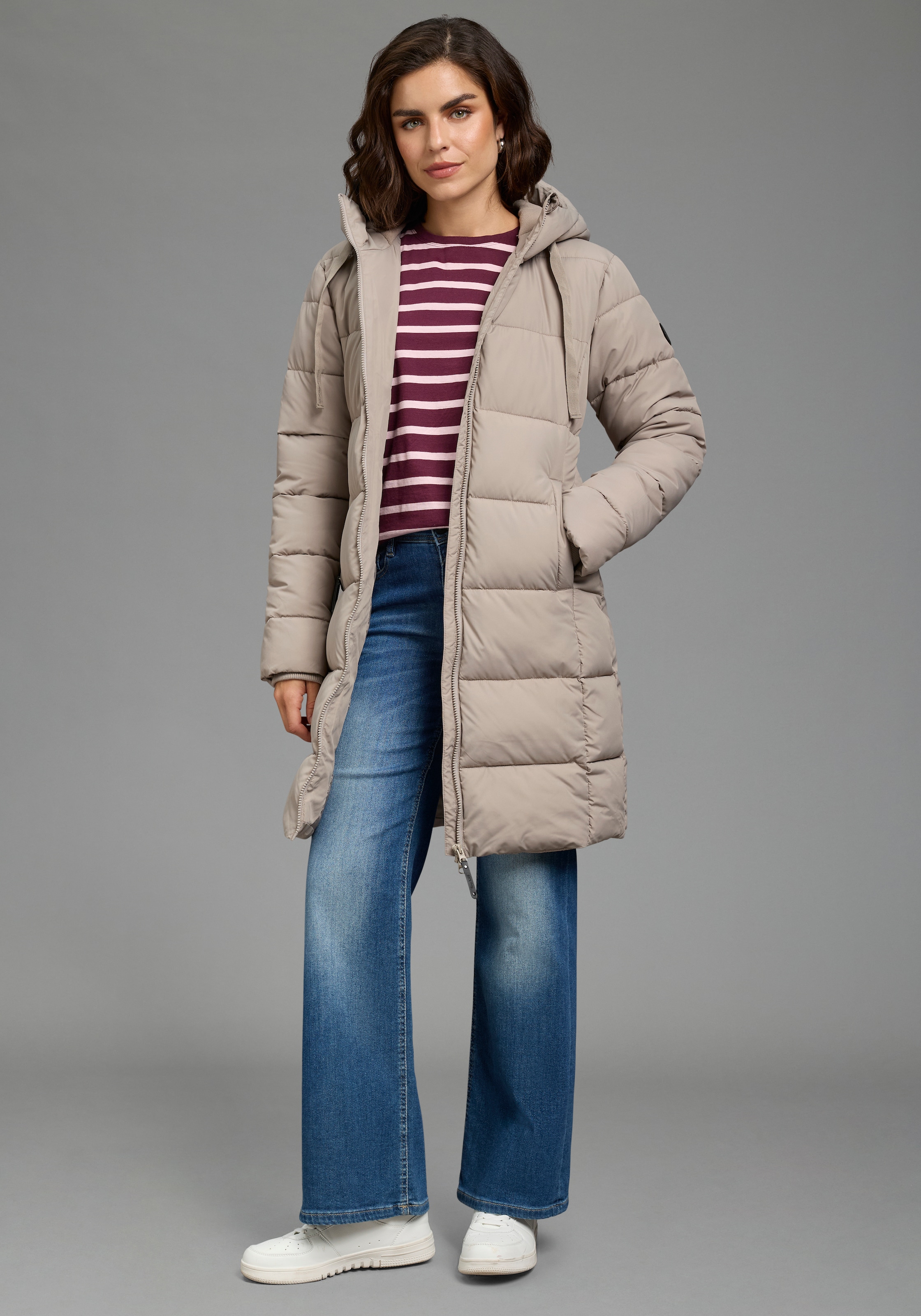 KangaROOS Manteau matelassé avec capuche amovible