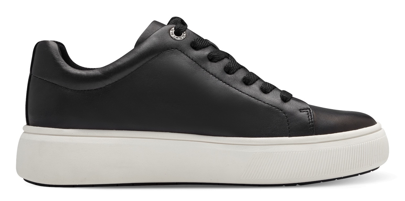 Tamaris Plateausneaker  Freizeitschuh, Halbschuh, Schnürschuh mit Wechselfussbett