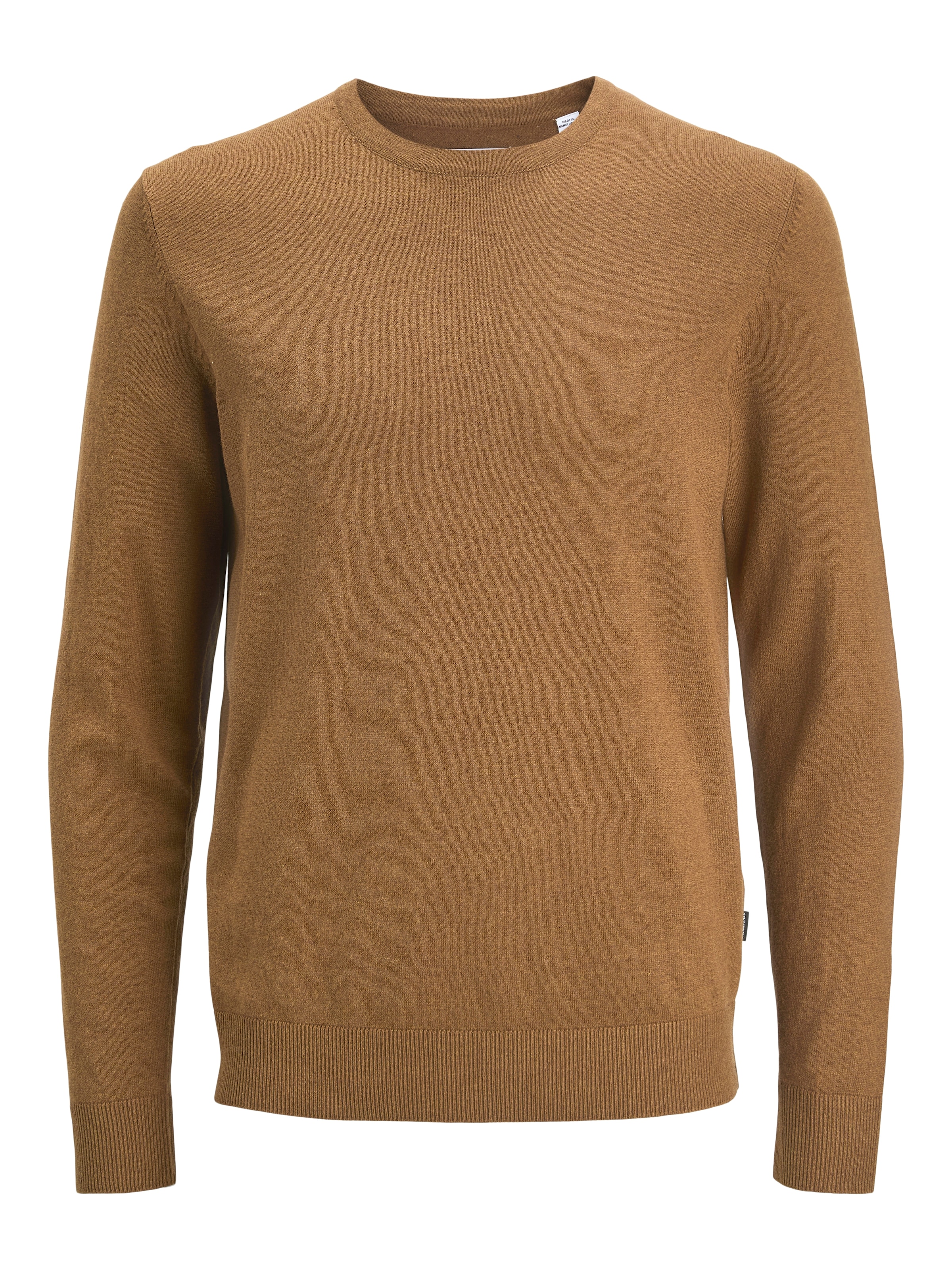 Jack & Jones »JJEEMIL KNIT CREW NECK NOOS« mélange coton, coupe régulière