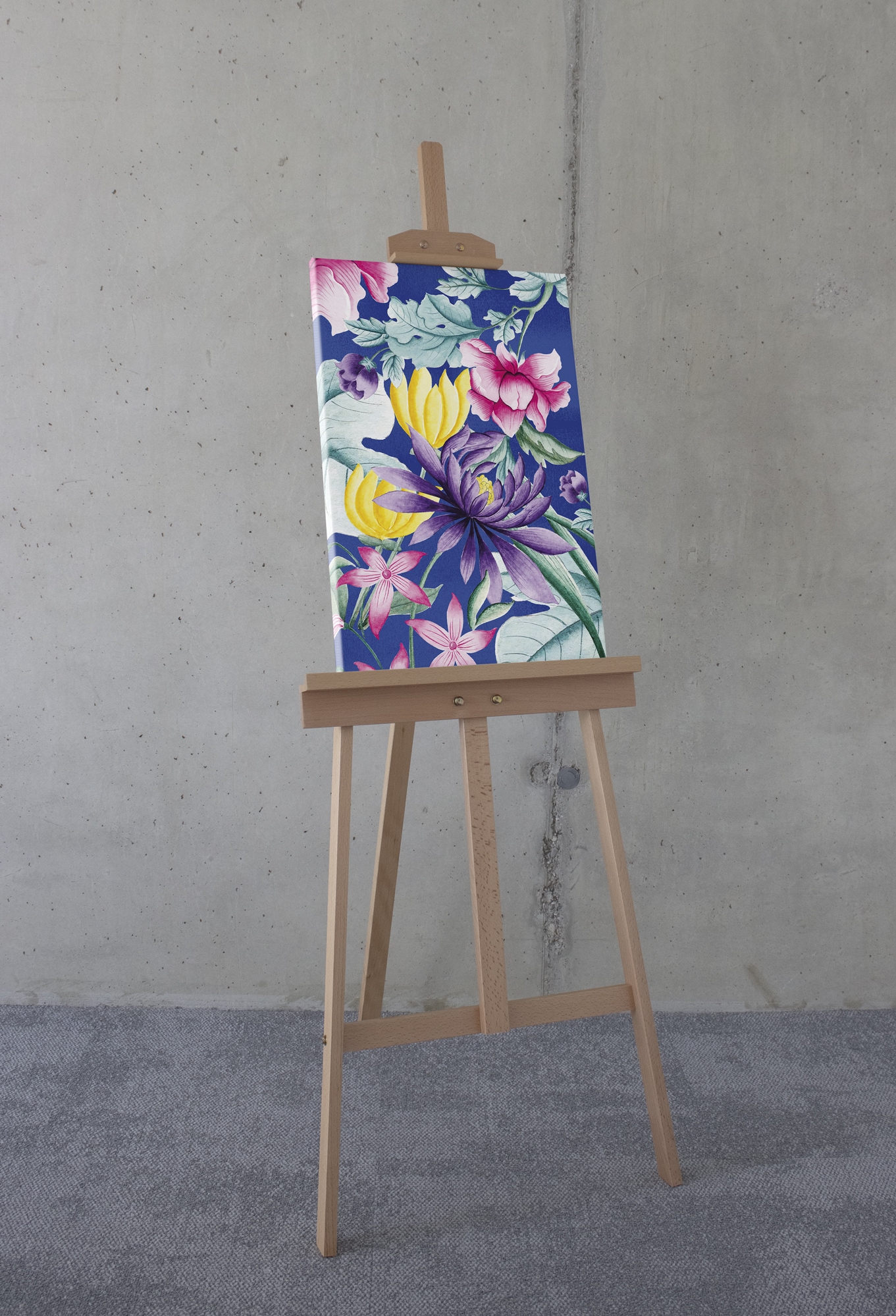 Komar Leinwandbild »Flower Kiss - Grösse 40 x 60 cm« Natur 1 Stk. tlg. Keilrahmenbild mi Echtholzrahmen