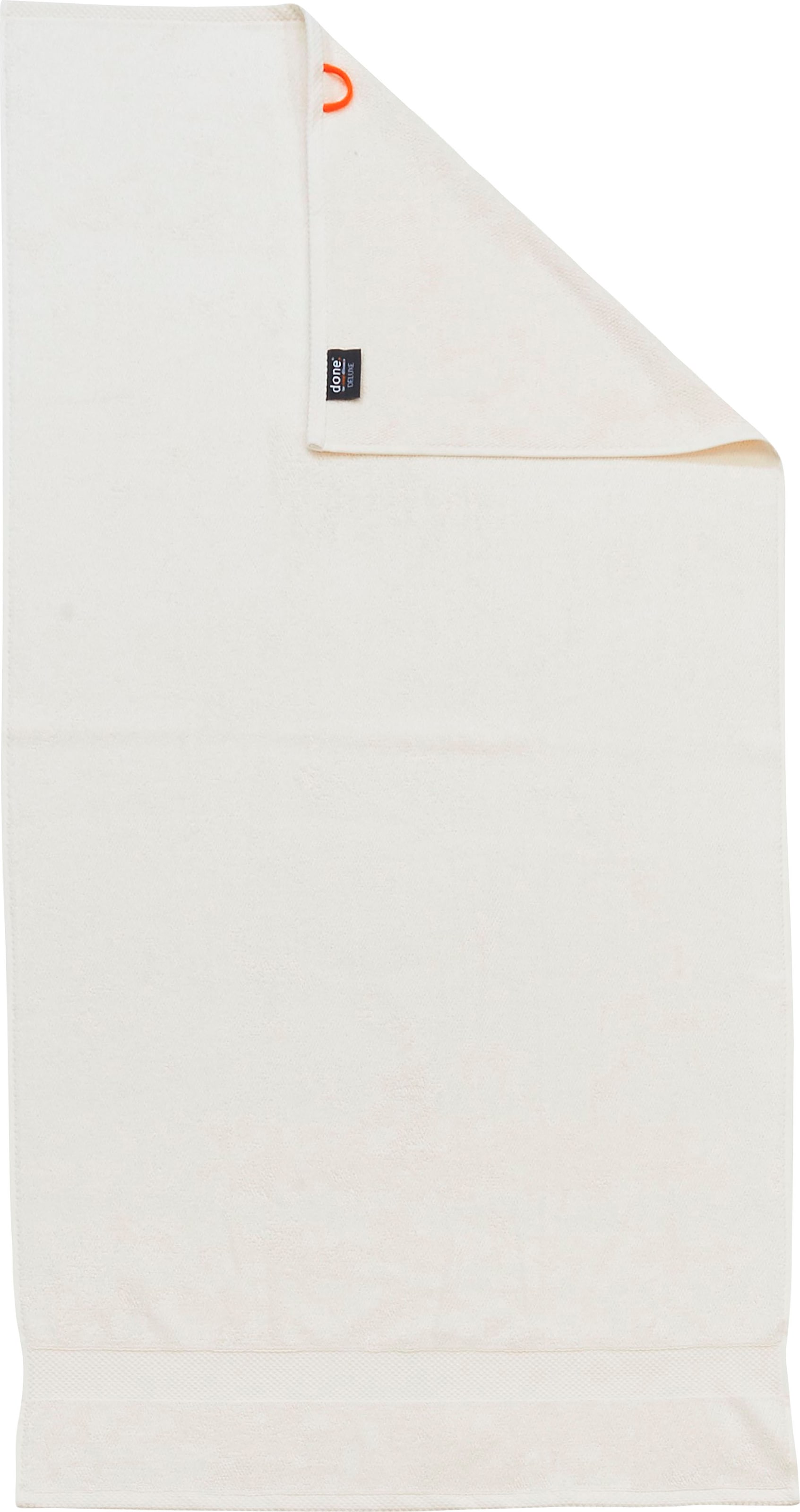 done.® Badetücher »Deluxe« 1-tlg., Uni Farben, Hotelqualität aus hochwertigem Zwirnfrottier