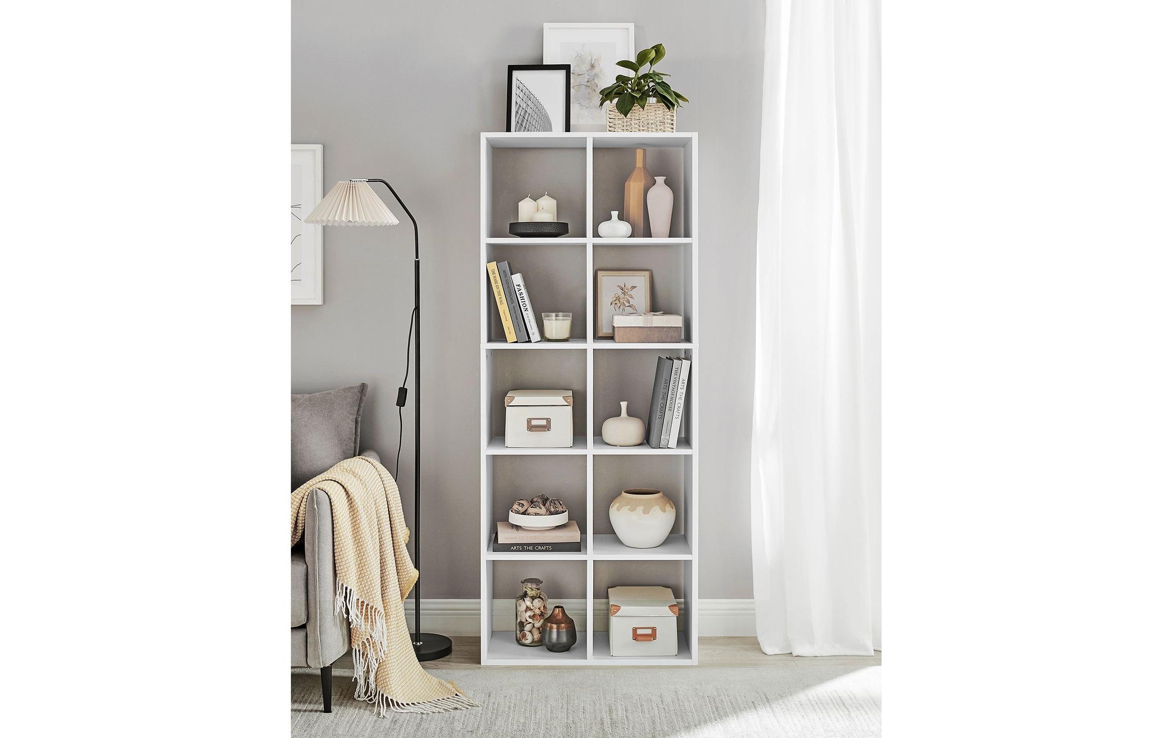 VASAGLE Étagère à livres »White«