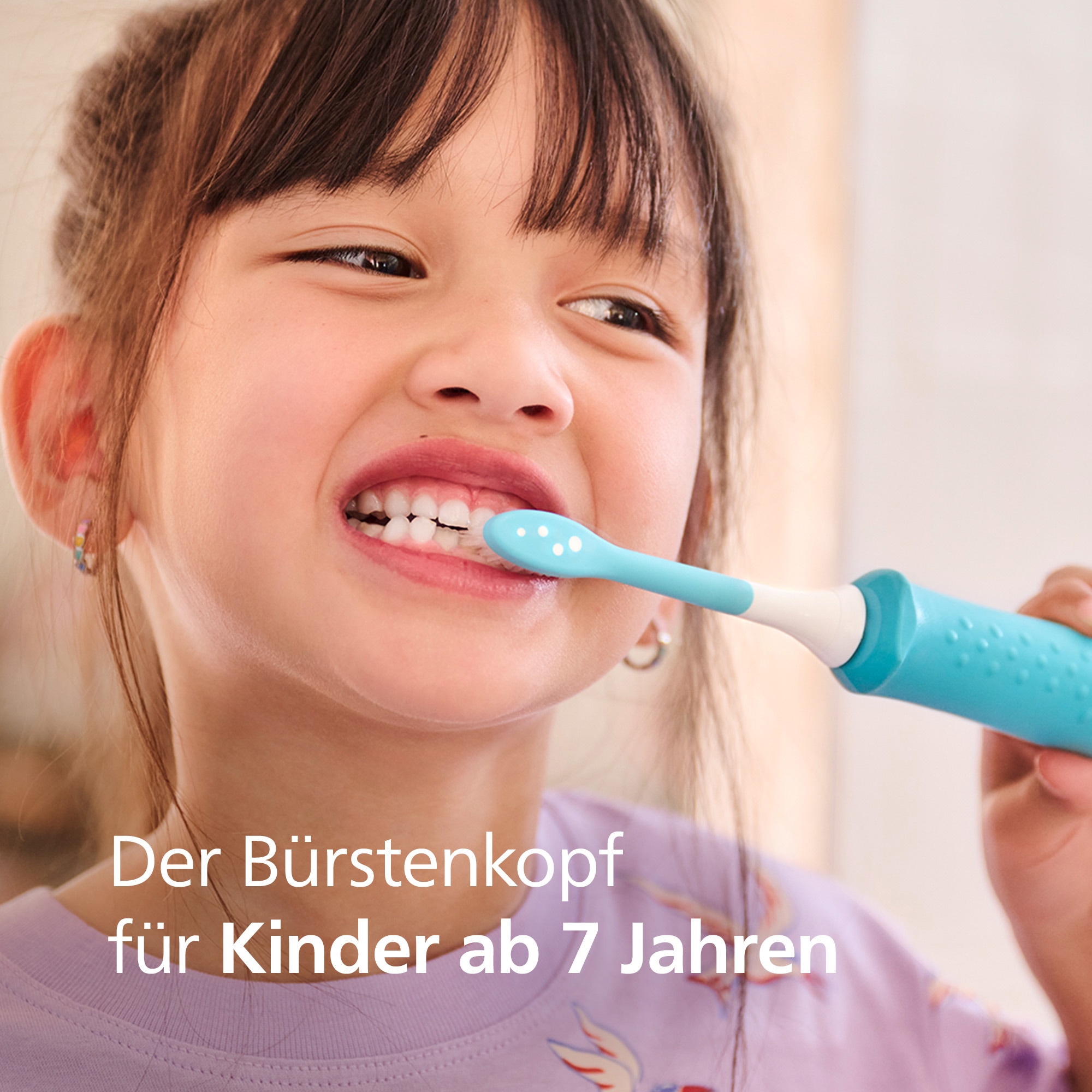 Philips Sonicare Aufsteckbürsten »For Kids« für Milchzähne geeignet, ab 7 Jahren, für jedes Sonicare Handstück