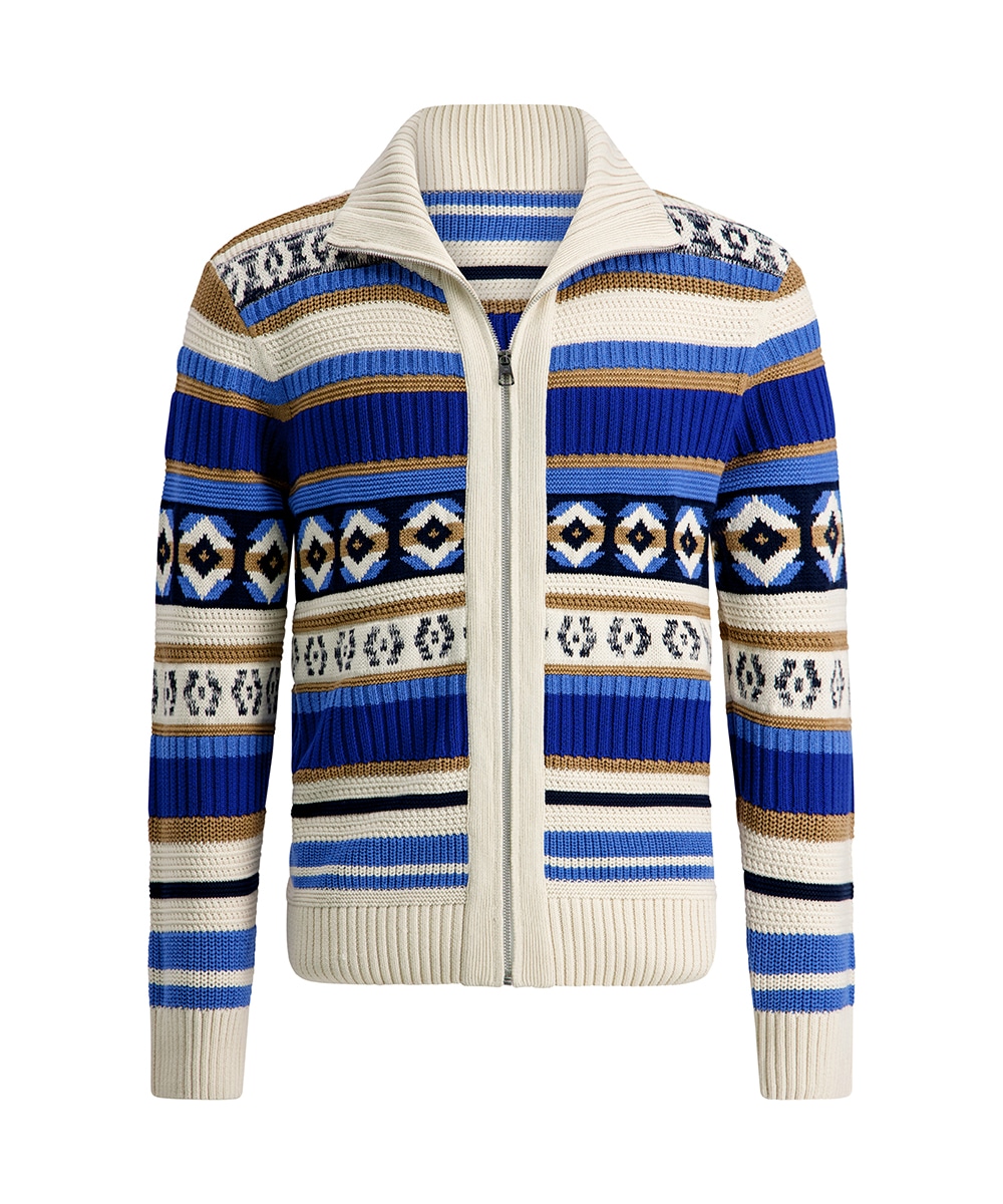 Pierre Cardin Veste en tricot mit Reissverschluss