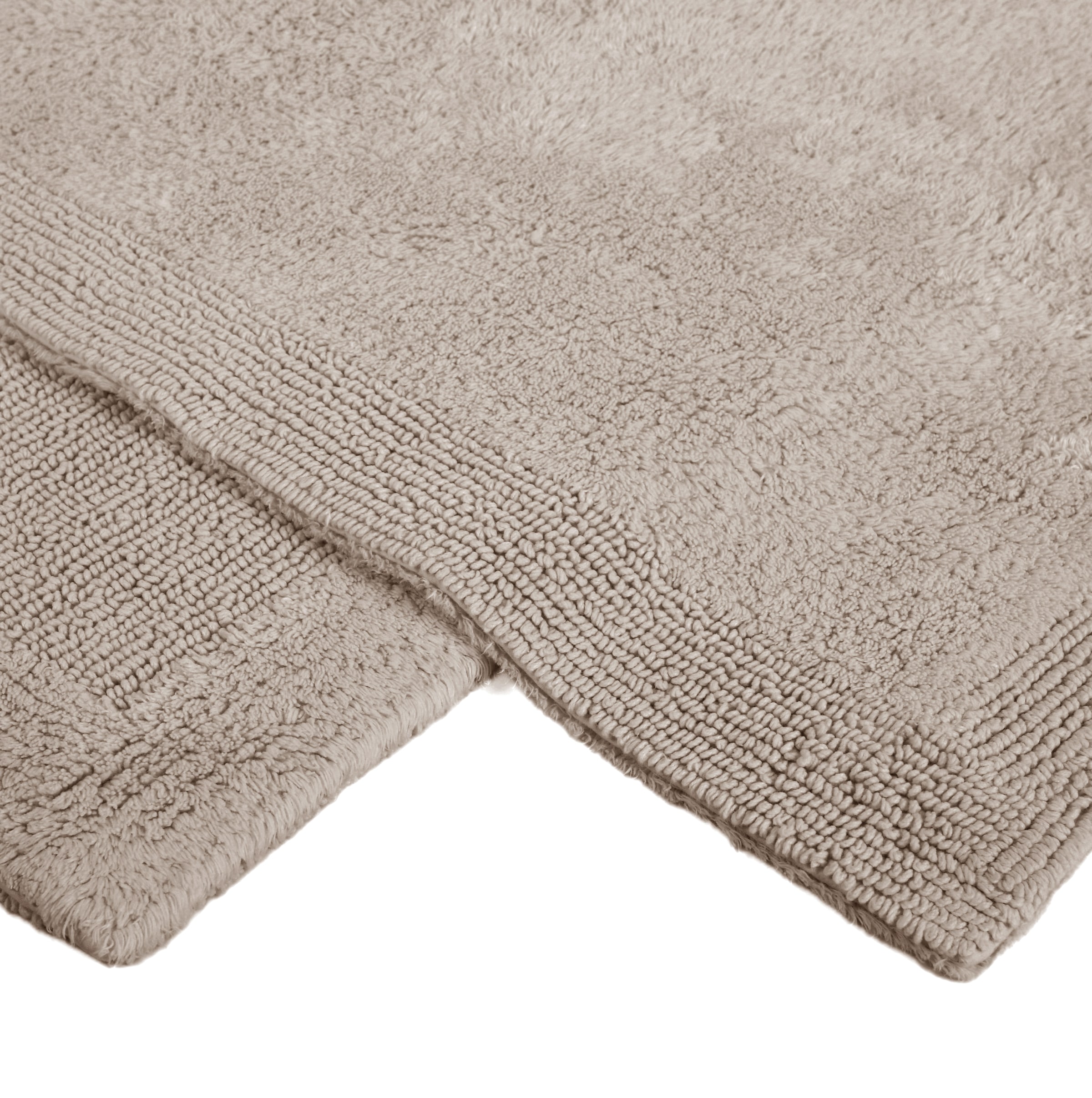 GOODproduct Tapis de bain »Kapra, Badvorleger, Badezimmer Teppich« Höhe 14 mm Résistant | compatible chauffage au sol | utilisable des deux côtés avec bordure, tapis de bain, tapis de bain, coton