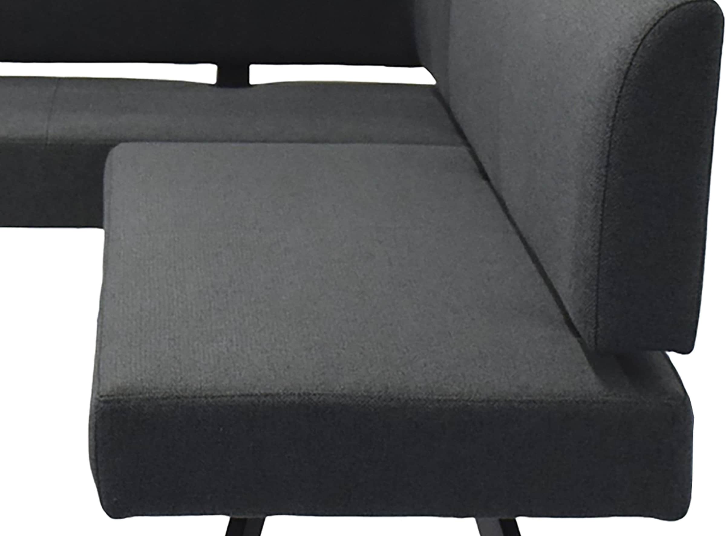 byLIVING Banc d'angle »TORONTO« Webstoff, bis 160 kg, Taschenfederkern, 4-Fussgestell, 3 Sitzplätze