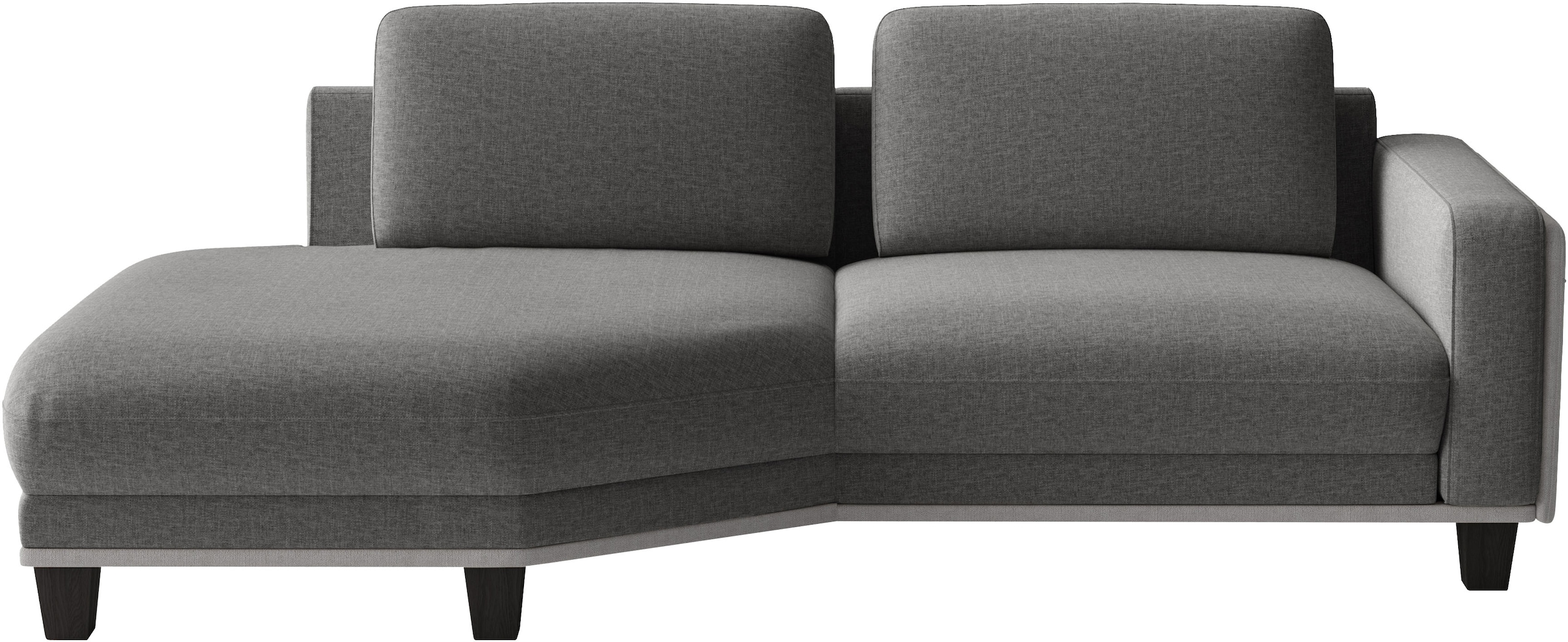 sit&more Ecksofa »Concept« Modernes Sofa in drei Fussfarben zur Auswahl
