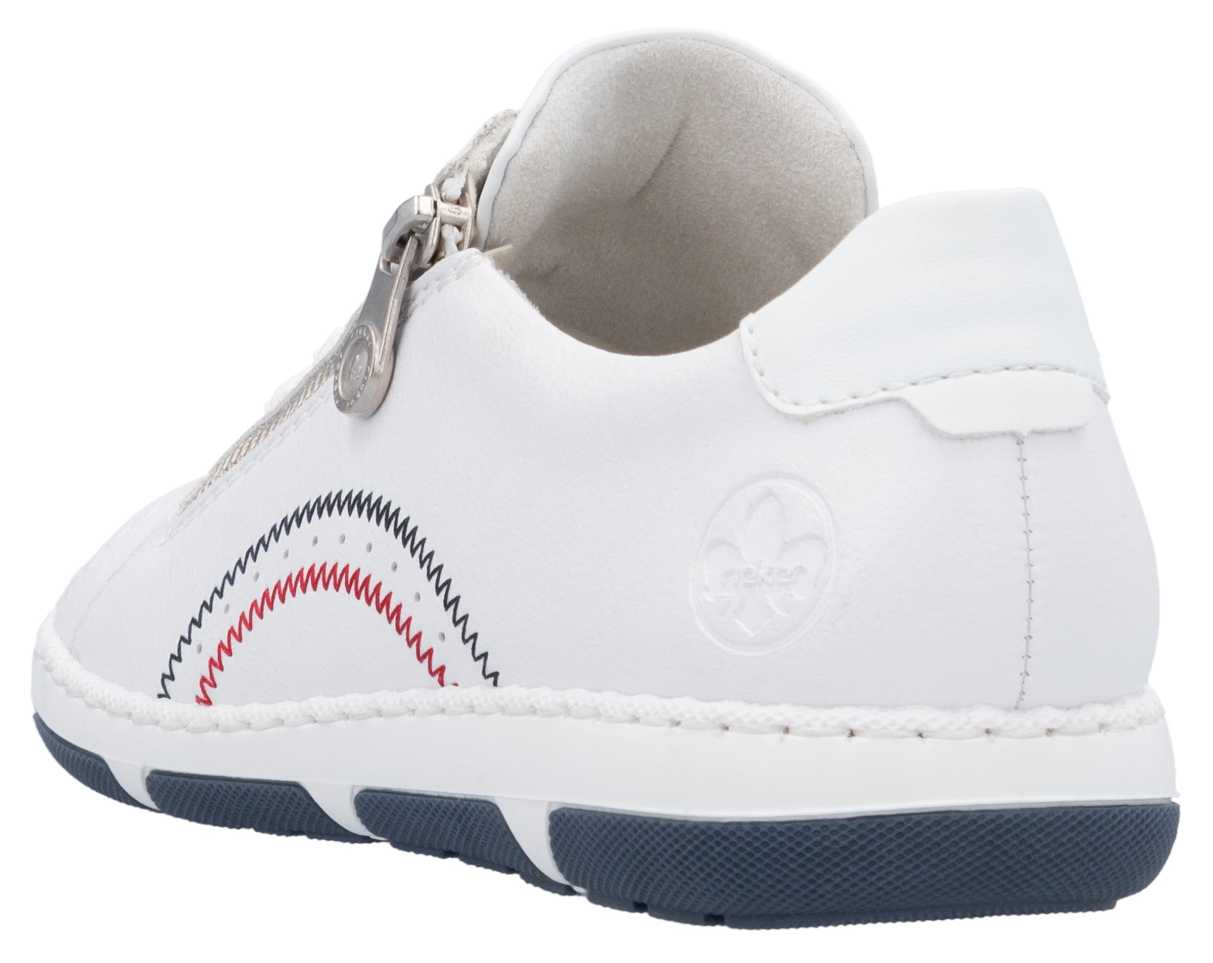 Rieker Sneaker  , Schnürschuh, Halbschuh, Freizeitschuh mit weichem Schaftrand