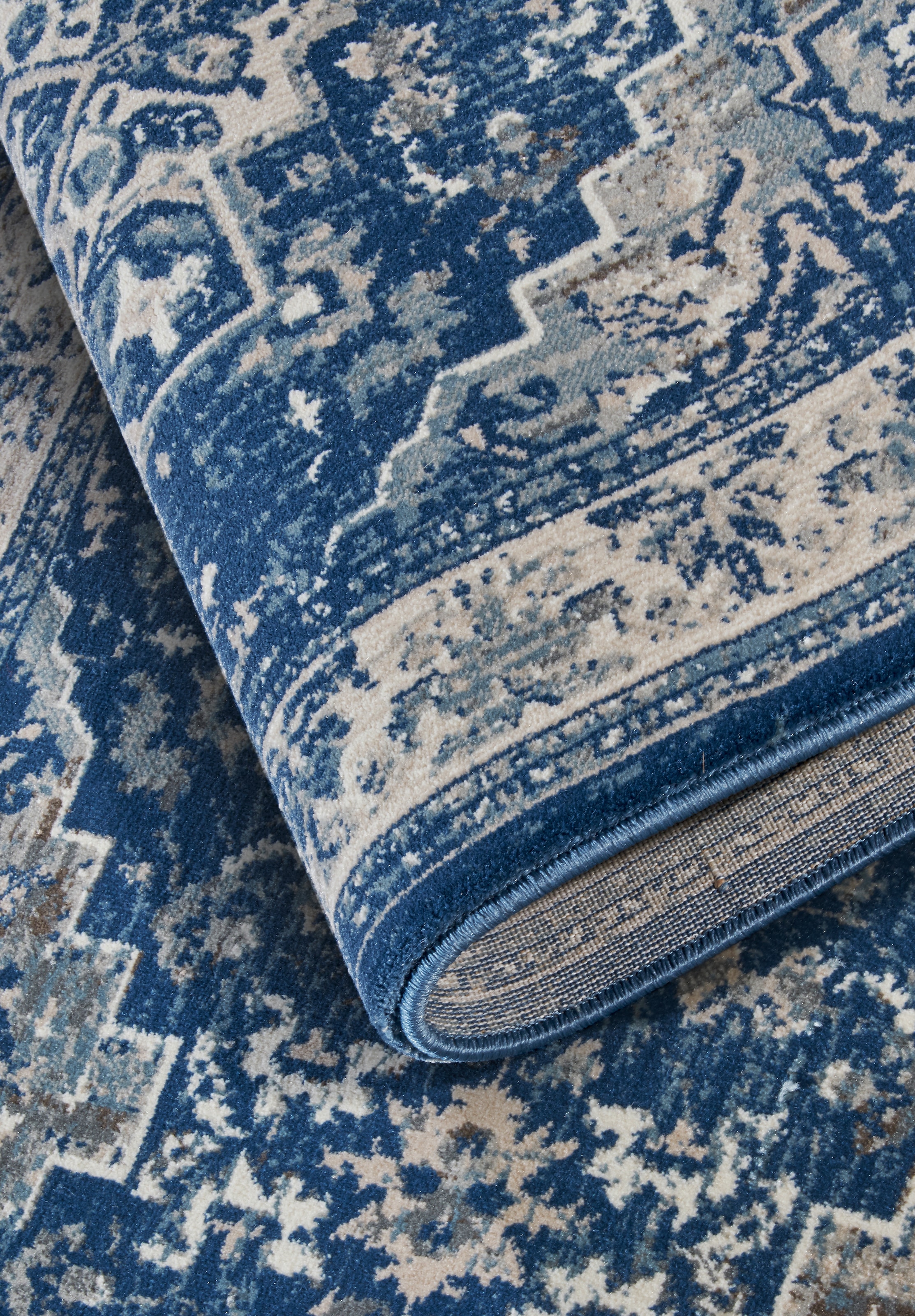 Villeroy & Boch Teppich »Jehanne« rechteckig 11 mm Höhe Orientalisch, Wohnzimmer, Schlafzimmer, Klassisch, Kurzflor, Weich