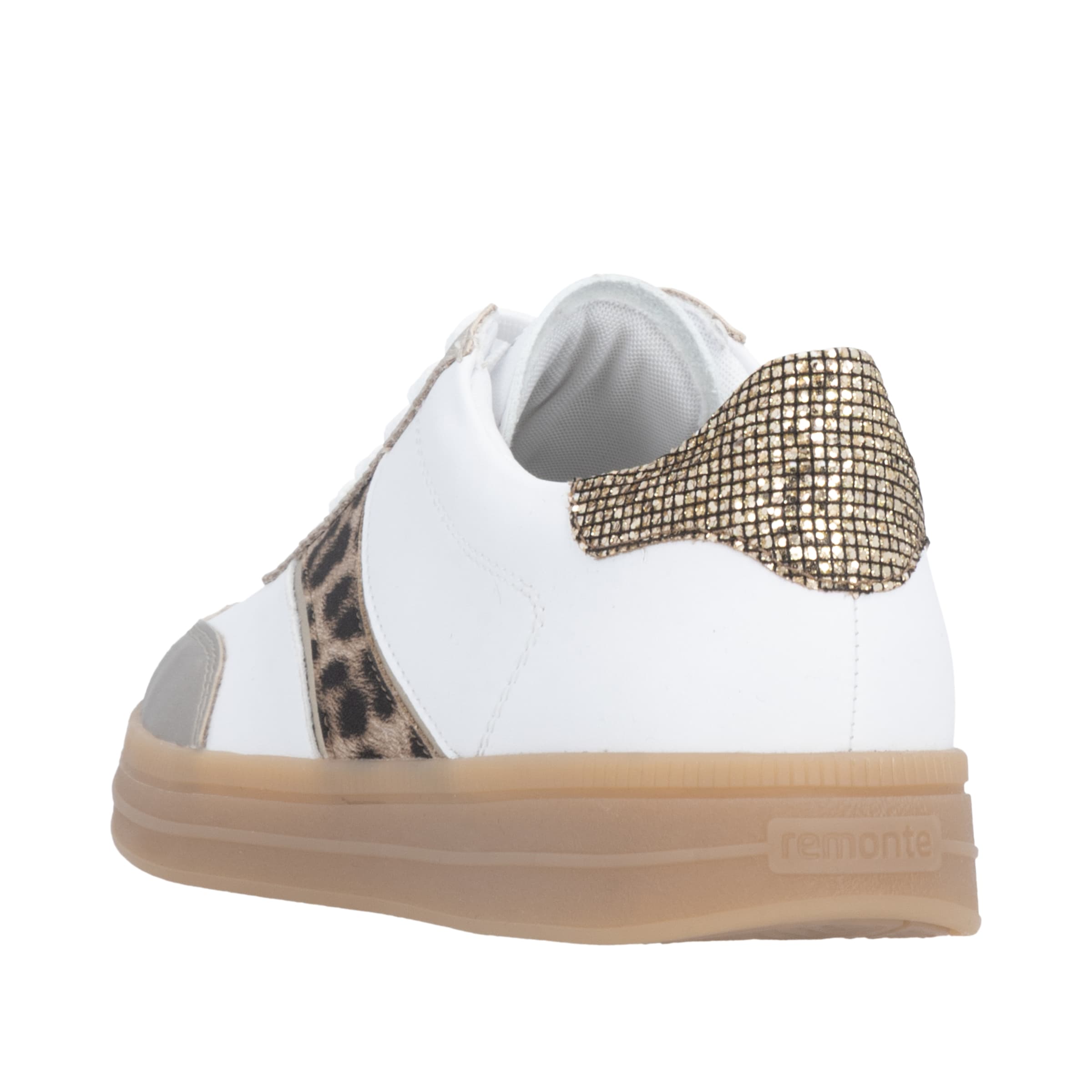 Remonte Sneaker  Freizeitschuh, Halbschuh, Leo-Sneaker mit Wechselfussbett