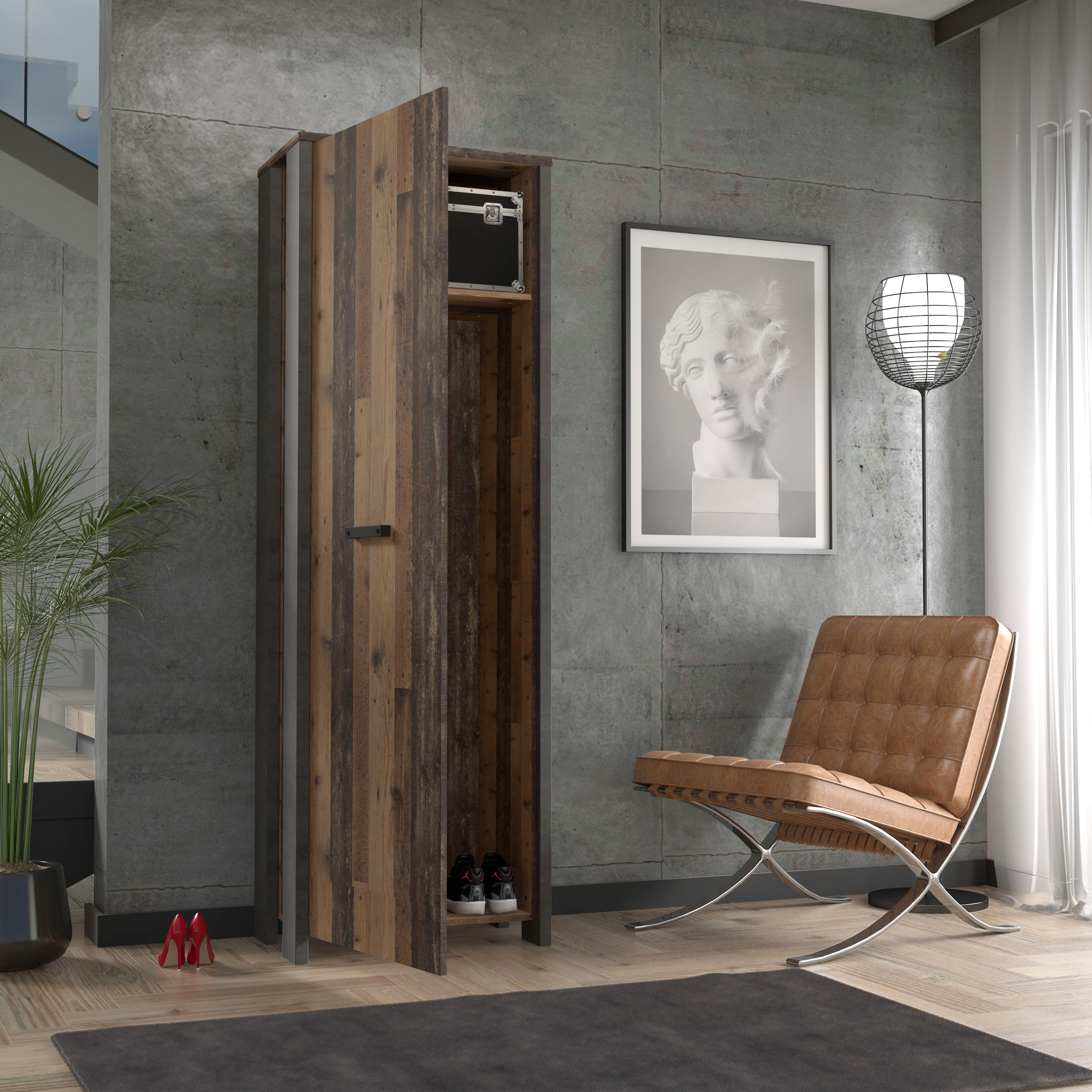 FORTE Armoire vestiaire »Clif« Hauteur env. 200 cm