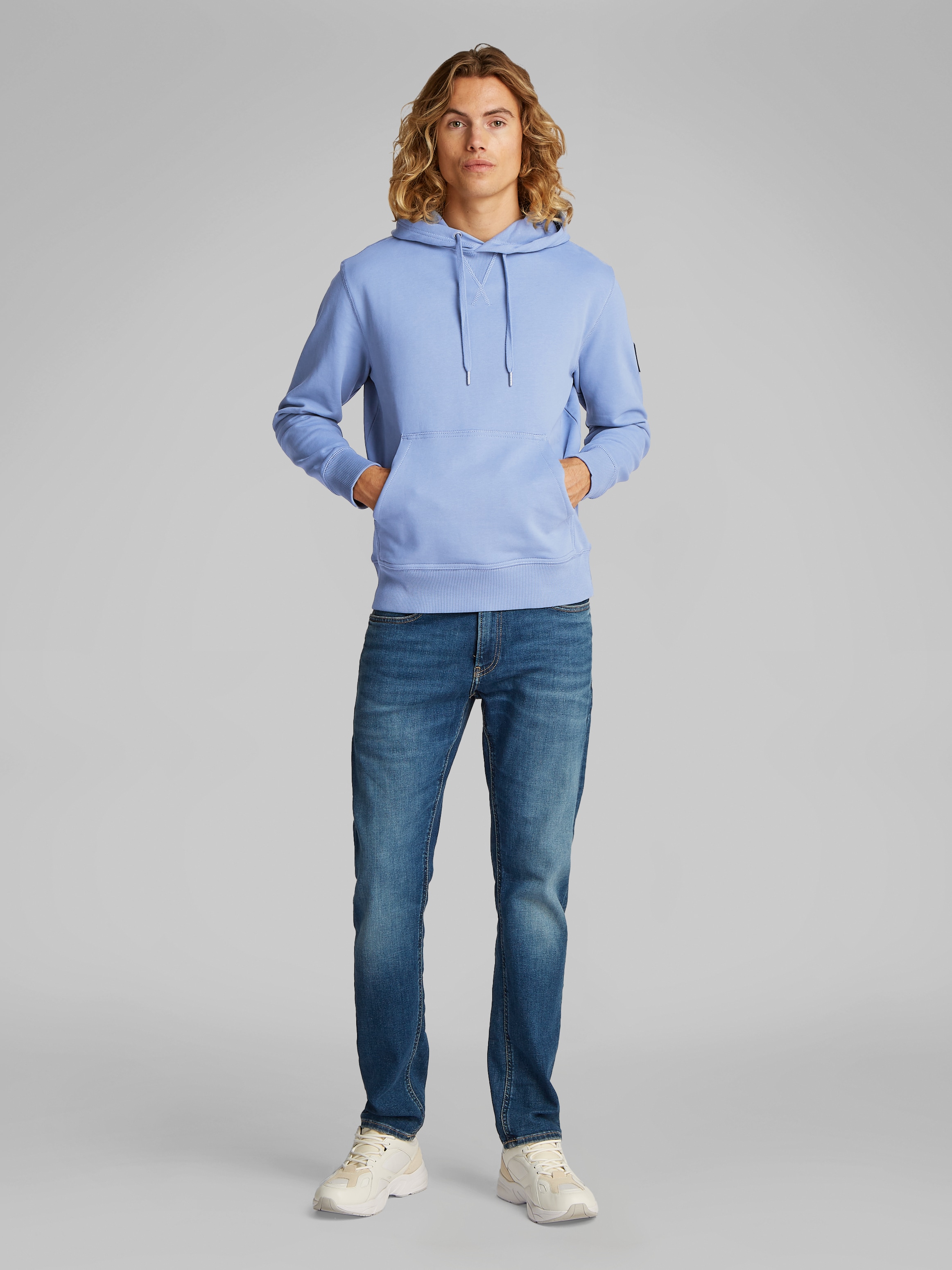 Calvin Klein Jeans Sweat à capuche »BADGE HOODIE«, mit Logopatch
