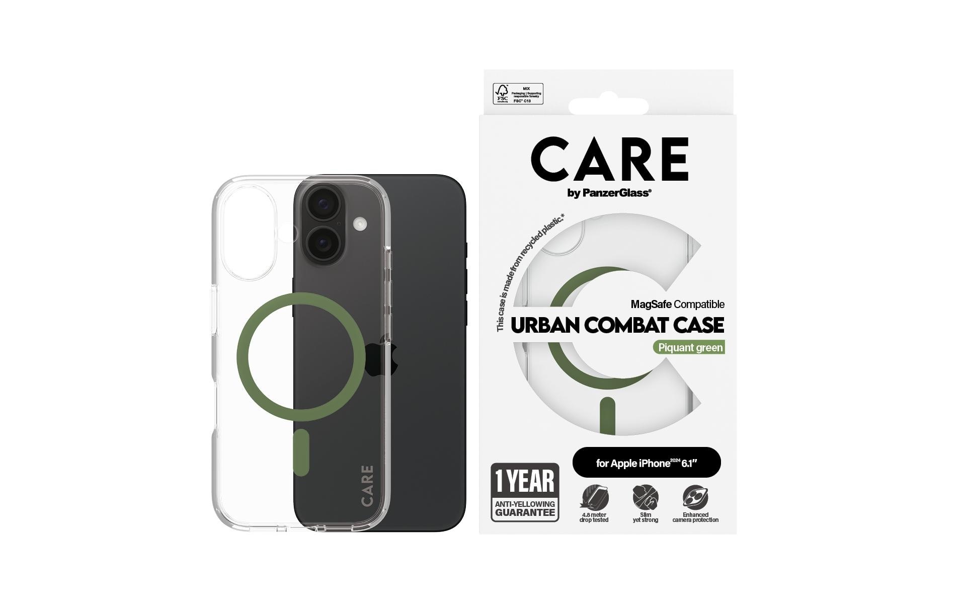 CARE by PanzerGlass Backcover »Flagship iPhone 16« iPhone 16
