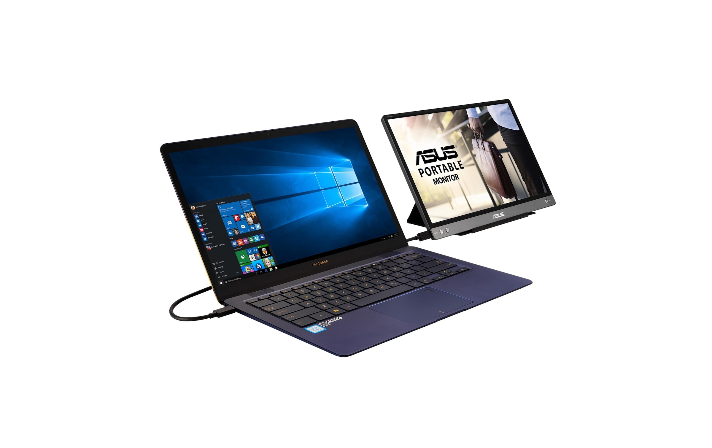 Asus LCD-Monitor »ZenScreen MB14AC 14« 35,56 cm/14 ″ 