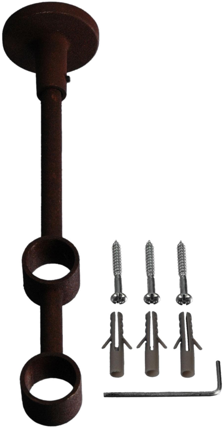 Liedeco Double support für Gardinenstangen Ø 20 mm