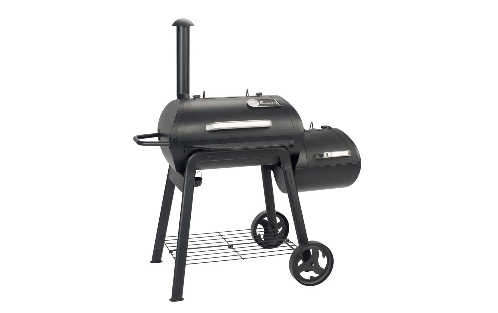 LANDMANN Holzkohlegrill »Smoker Vinson 200« Mobiler Holzkohlegrill mit Ablagen