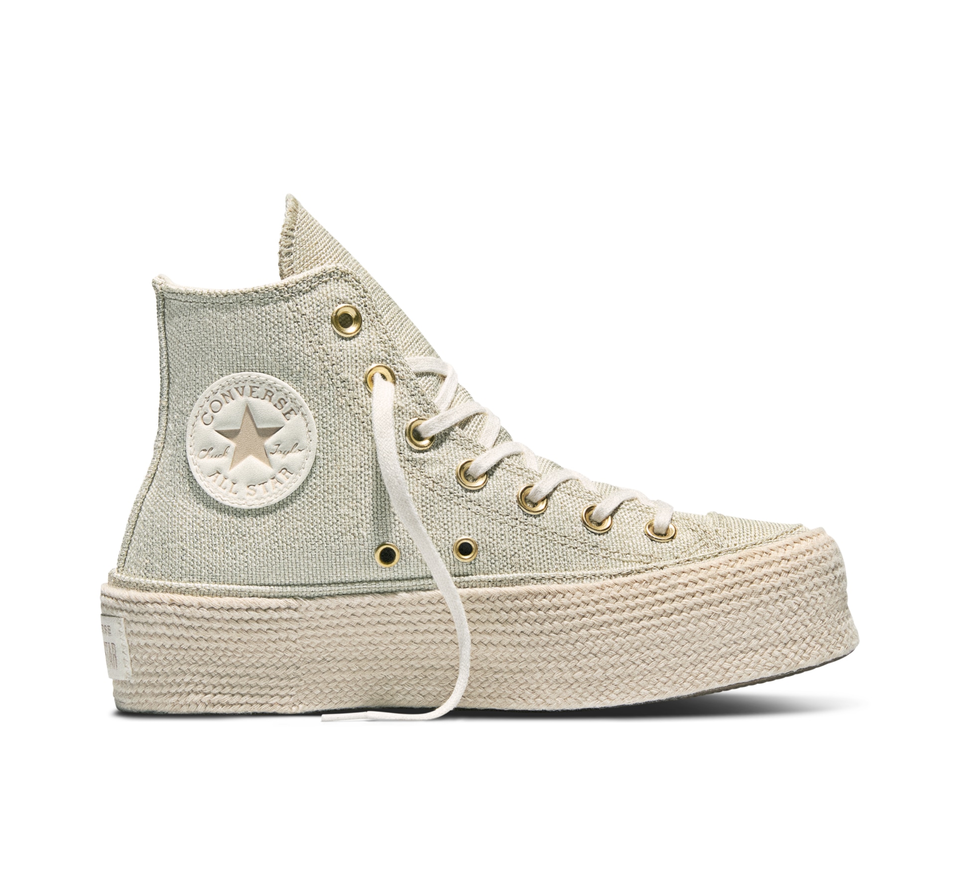 Converse Sneakers »CHUCK TAYLOR ALL STAR LIFT ESPADRILLE«  pour un look sportif au quotidien, style sportif, avec lacets