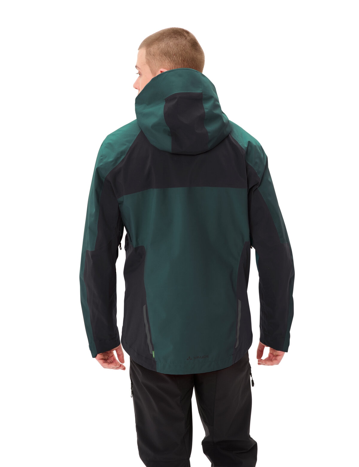 VAUDE Fahrradjacke »MEN'S MOAB PRO RAIN JACKET« mit Unterarm-Belüftung, winddicht, atmungsaktiv, wasserdicht