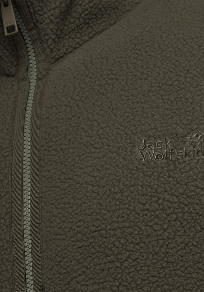 Jack Wolfskin Veste polaire »LITE CURL FZ M« Atmungsaktiv, leicht, Übergangsjacke