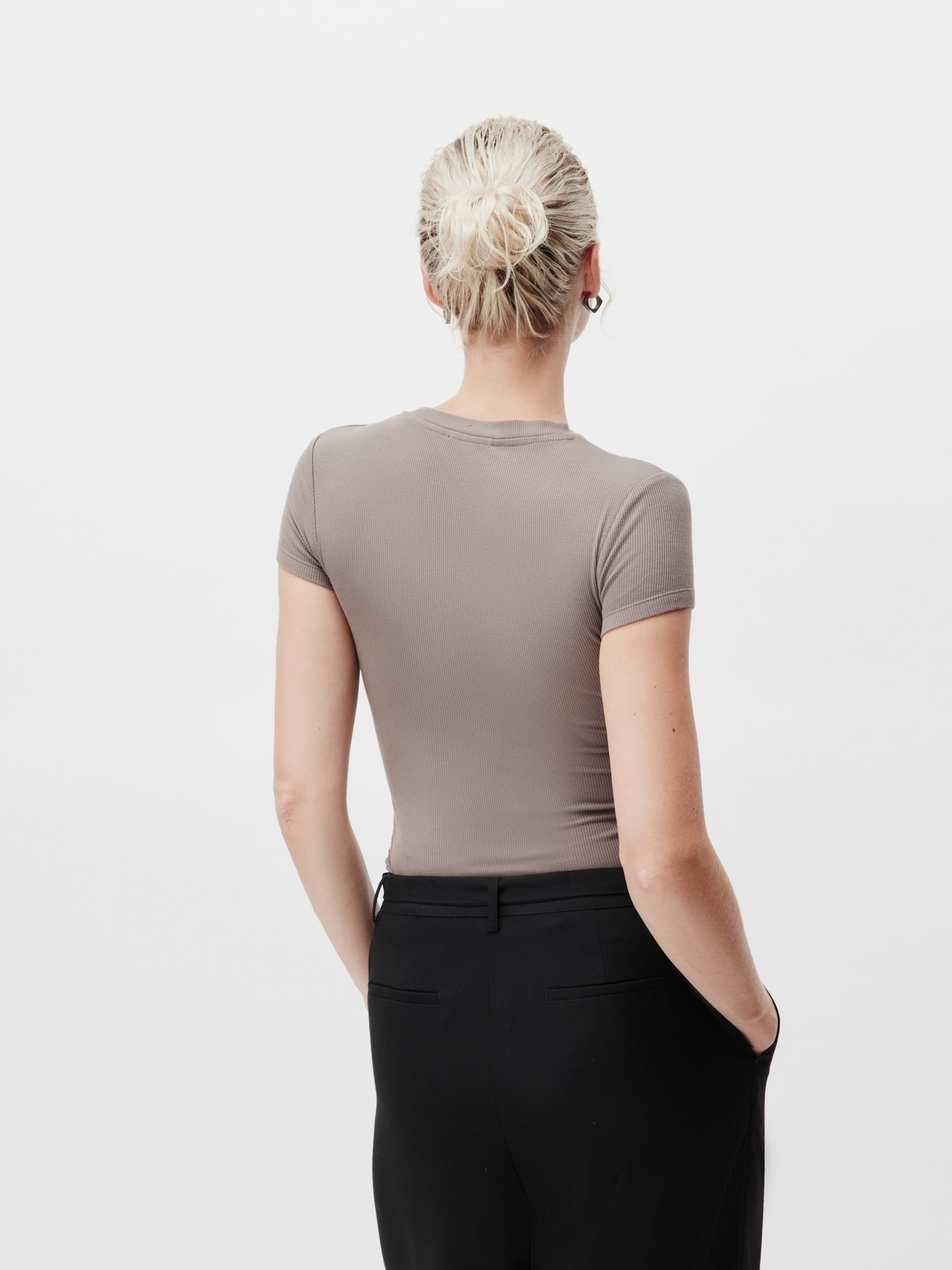 LeGer T-shirt »Cindy, LeGer by Lena Gercke« Figurbetont mit Rundhalsausschnitt