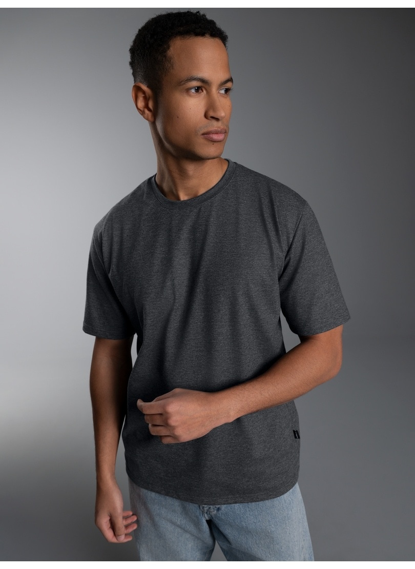 Trigema T-Shirt »TRIGEMA T-Shirt DELUXE Baumwolle« 1 Stk.
