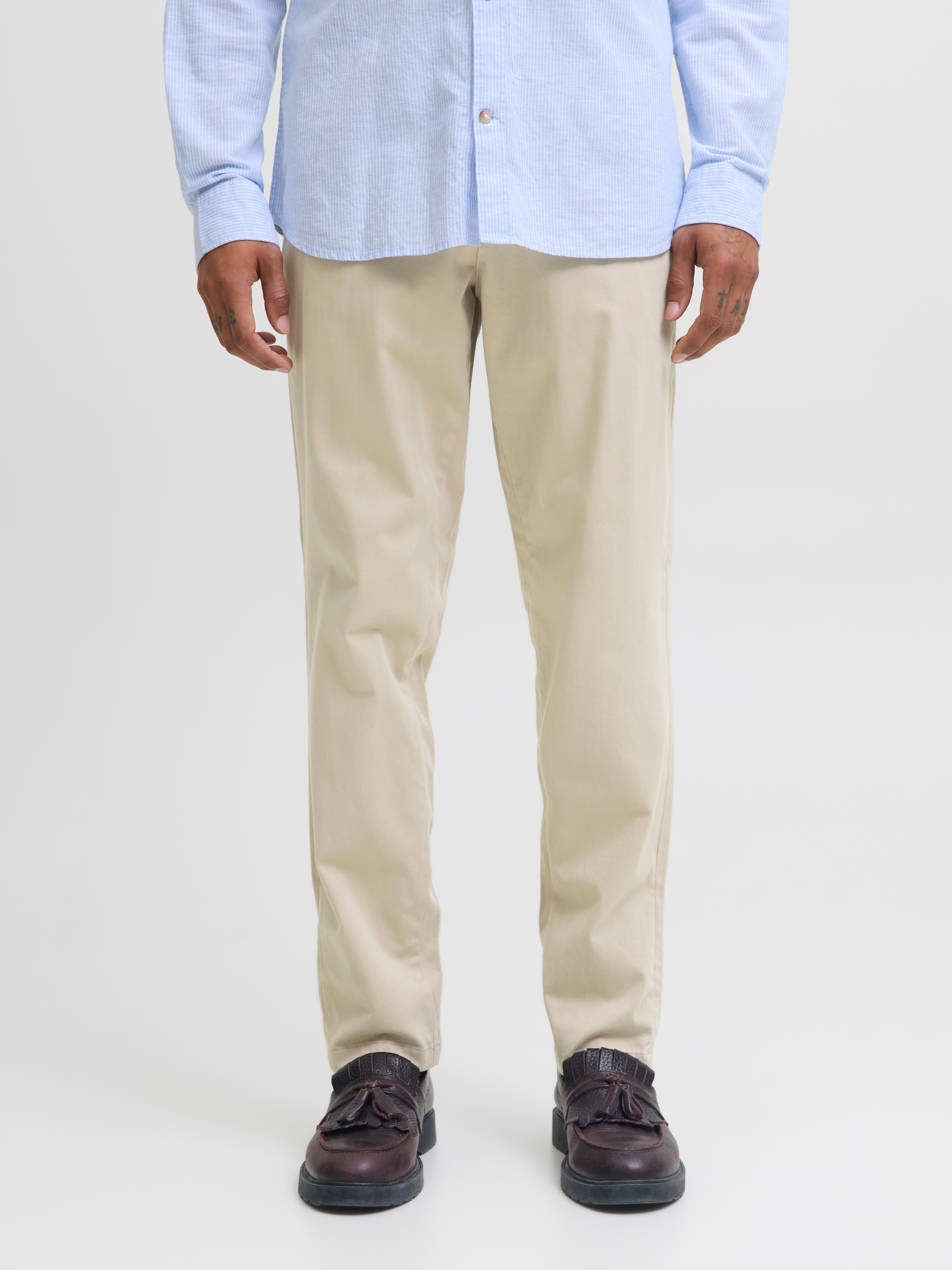 Jack & Jones Chinos »JPSTMARCO mit Stretchkomfort und schmalem Bein«  Baumwollmischung, slim fit