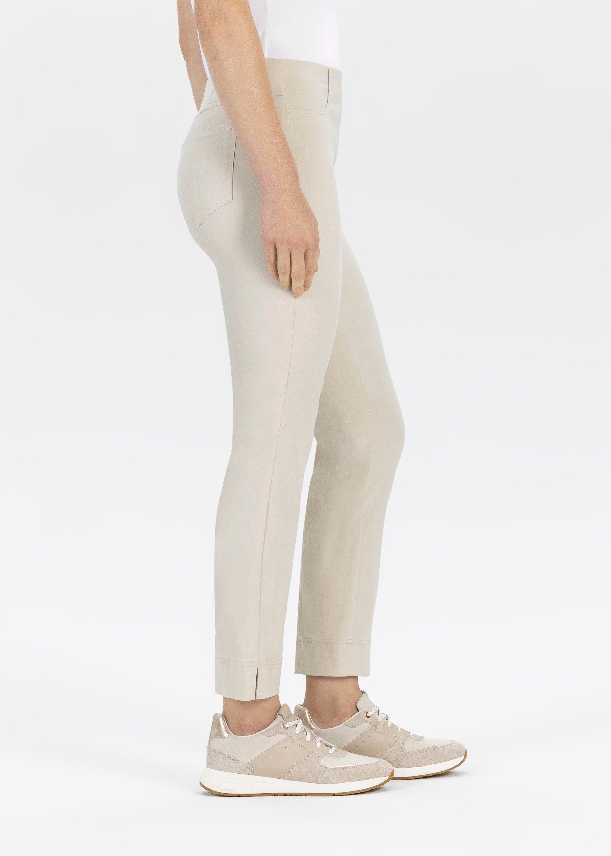 Stehmann Pantalon en tissu  Sommerhose im Four-Pocket Style