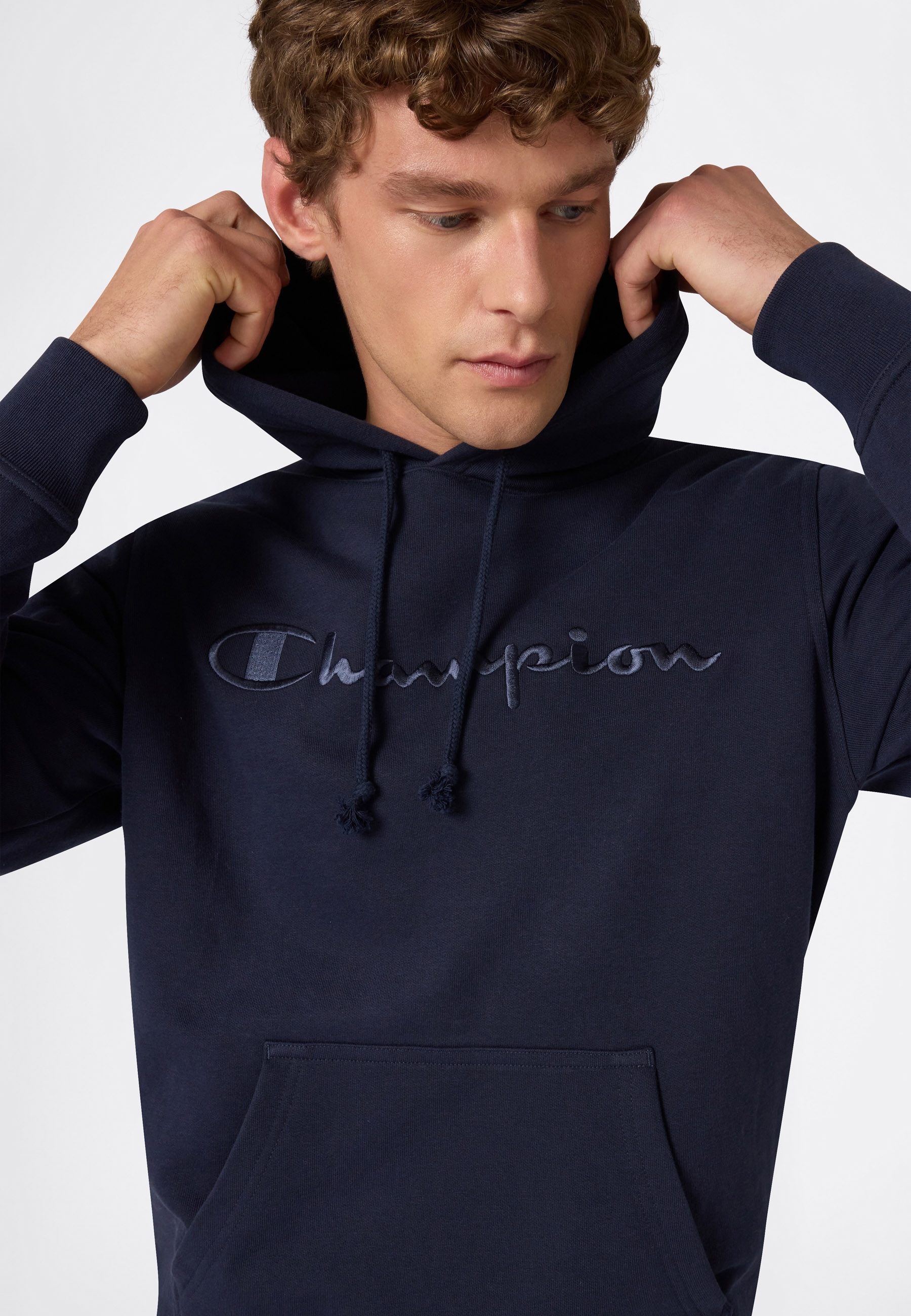 Champion Kapuzensweatshirt »ICONS TONAL Terry Hoodie with Big Logo«, für sportliche Aktivitäten, sportlicher Stil, mit Kapuze

