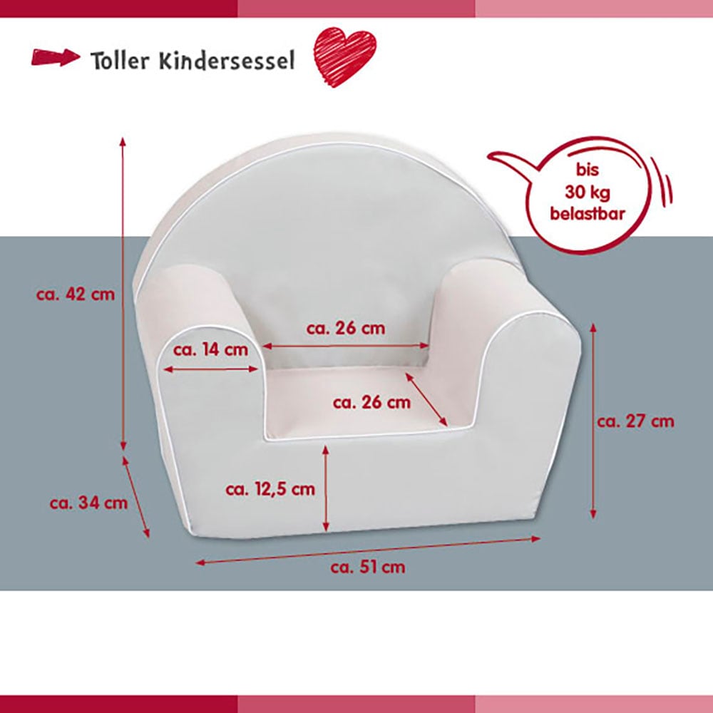 Knorrtoys® Fauteuil »Baby Treflik« für Kinder; Made in Europe