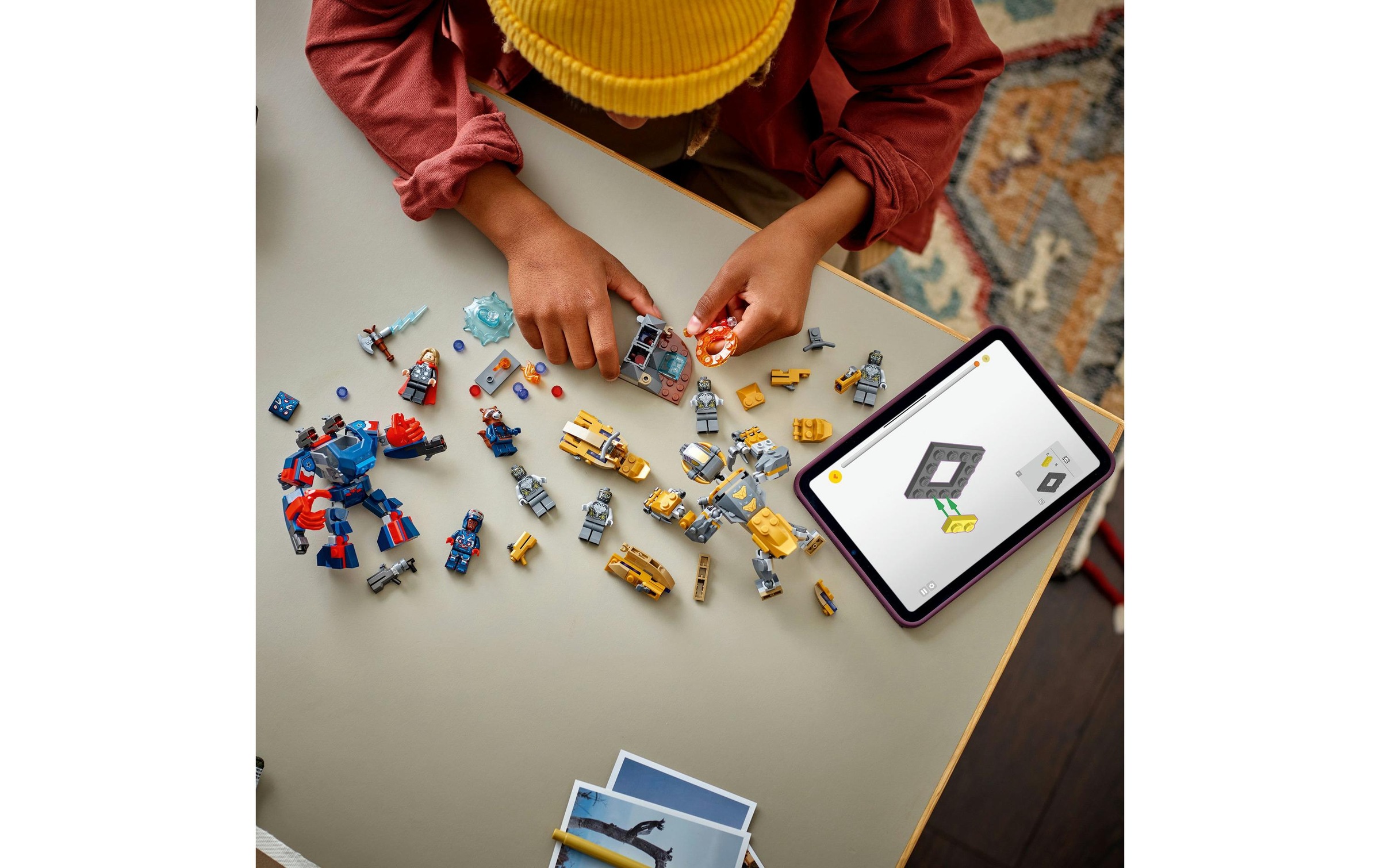 LEGO® Spielbausteine »LEGO® Marvel Avengers: Endgame Thor vs. Chitauri 76322«