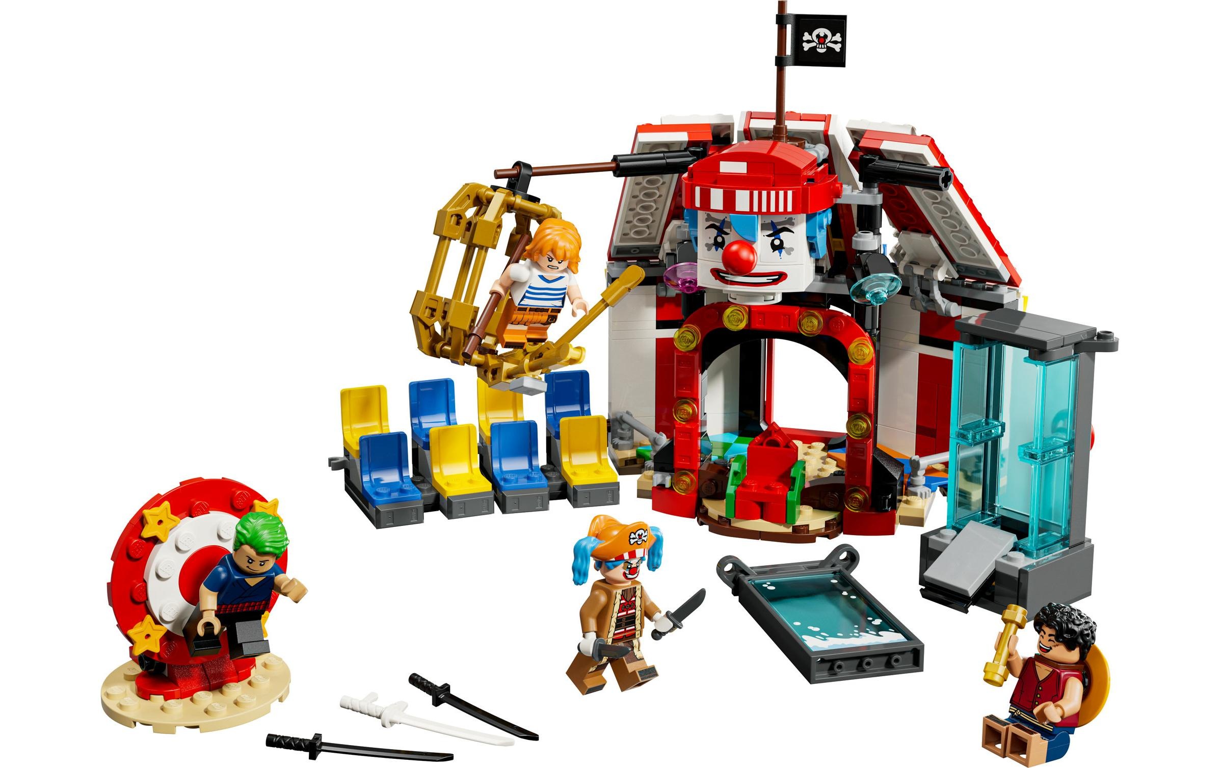 LEGO® Konstruktionsspielsteine »Zirkuszelt von Buggy dem Clown 75637«