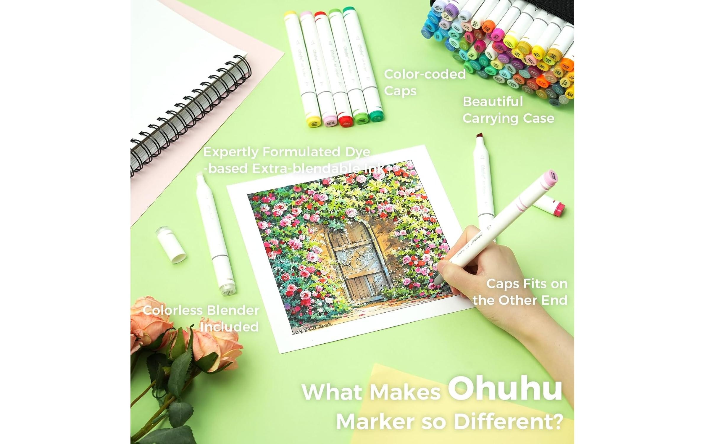   Marqueur »Ohuhu Oahu (80 Stk.) 80 Stück«