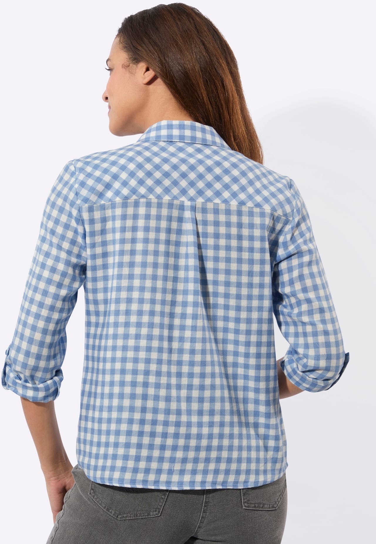 Casual Looks Blouse en flanelle