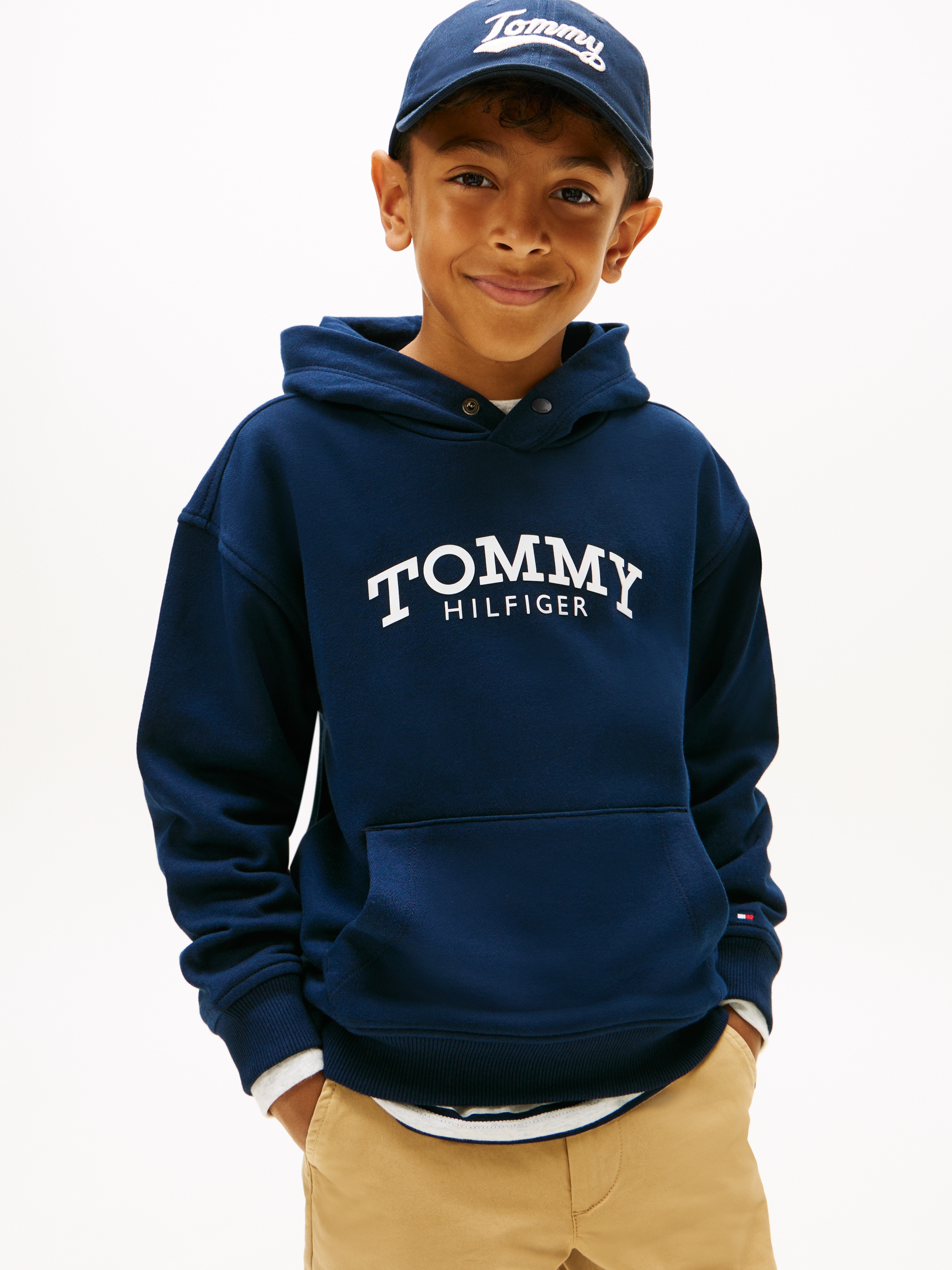 Tommy Hilfiger Kapuzensweatshirt , Regular fit, für Kinder bis 16 Jahre
