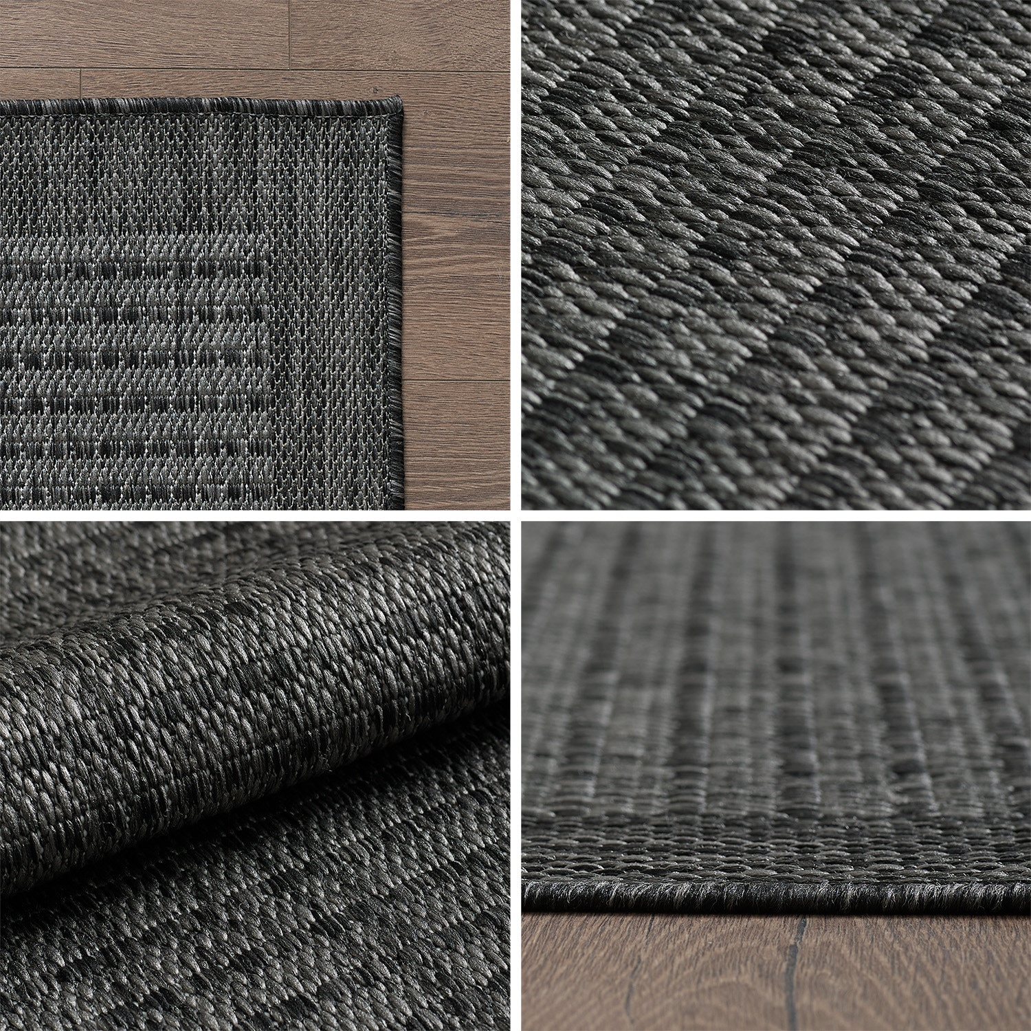Ayyildiz Teppiche Tapis d'extérieur »GIZA 1410 , auch als Läufer und Rund« Rectangulaire 3 mm Höhe couloir, intérieur et extérieur, résistant aux intempéries, déperlant, robuste