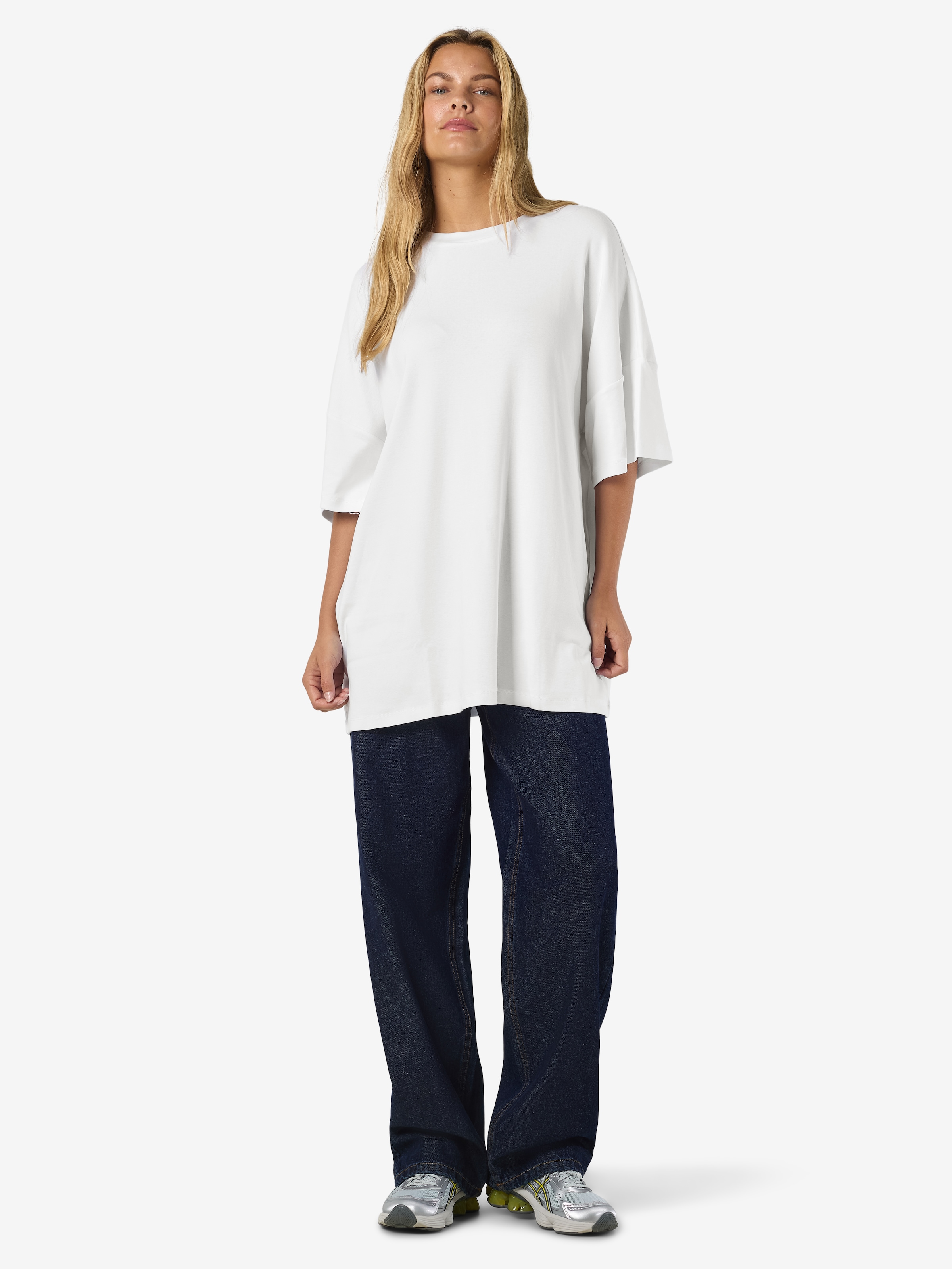 Noisy may T-shirt oversize »NMMOCCA 2/4 BOXY TEE DRESS JRS FWD NOOS«
