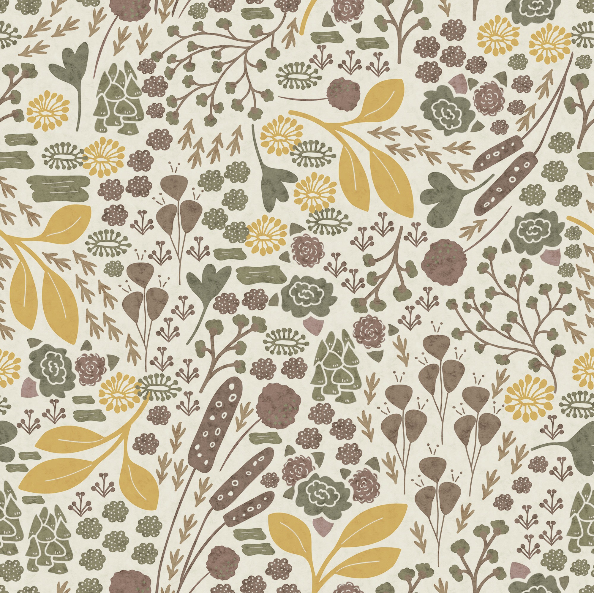 Komar Fototapete »Komar Vlies Fototapete - Wild Fields - Grösse 250 x 250 cm« bedruckt glatt