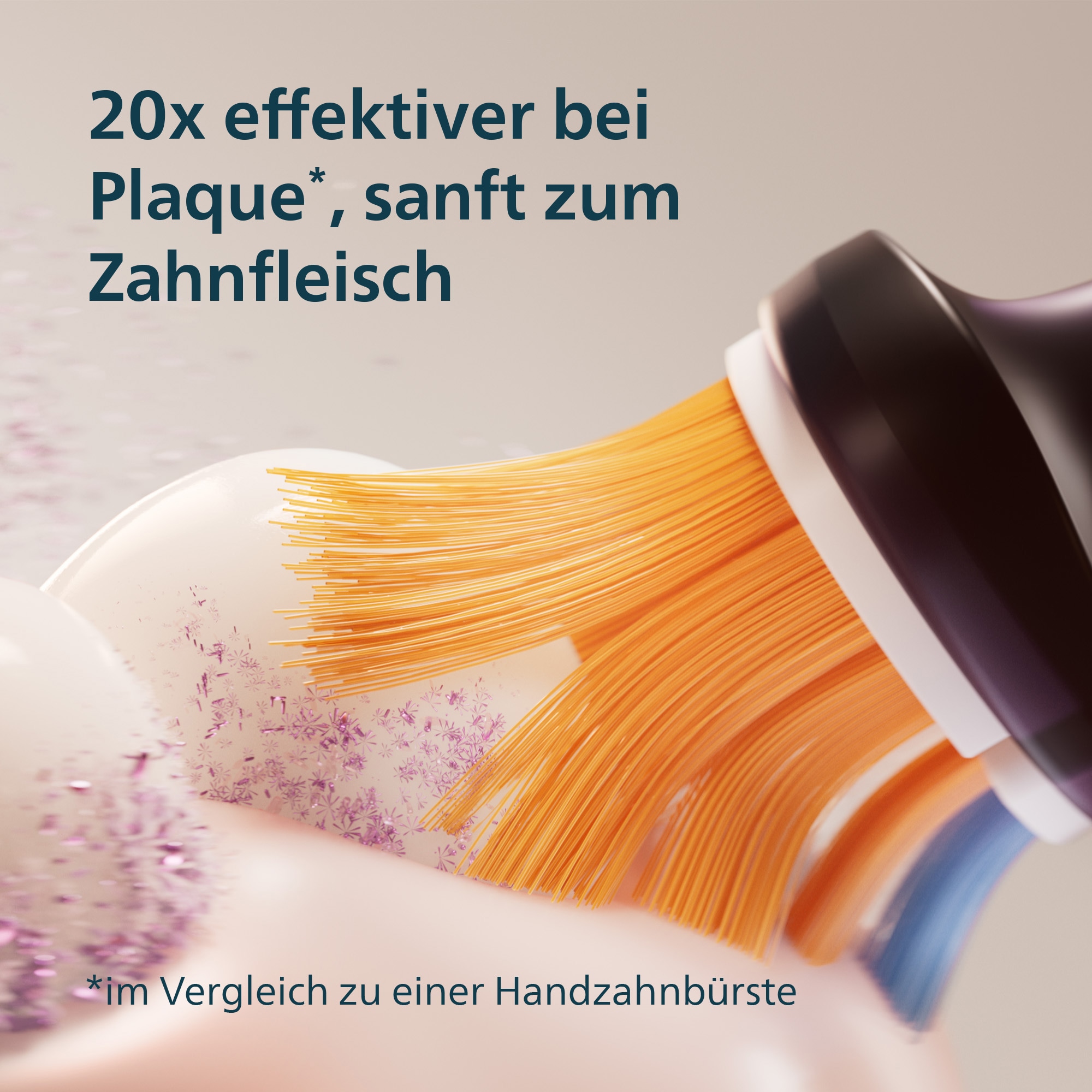 Philips Sonicare Brosse à dents électrique »DiamondClean 9400, HX9917« 2 cuis Aufsteckbürsten mit integriertem Drücksensor, 4 Putzprogramme und 3 Intensitätsstufen