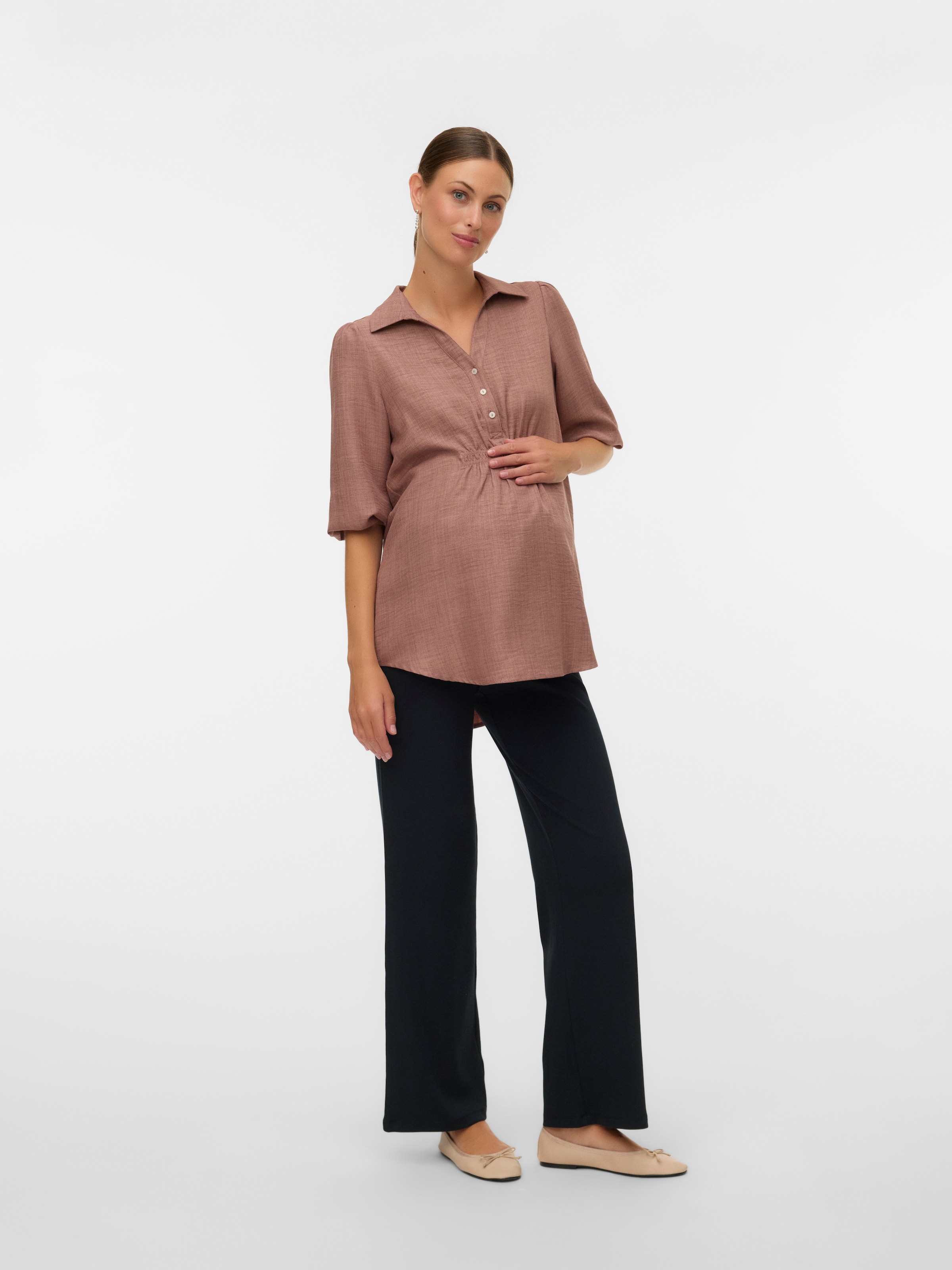 Mamalicious Umstandshose »MLEMILY JRS HW RELAXED LEGGINGS NOOS«